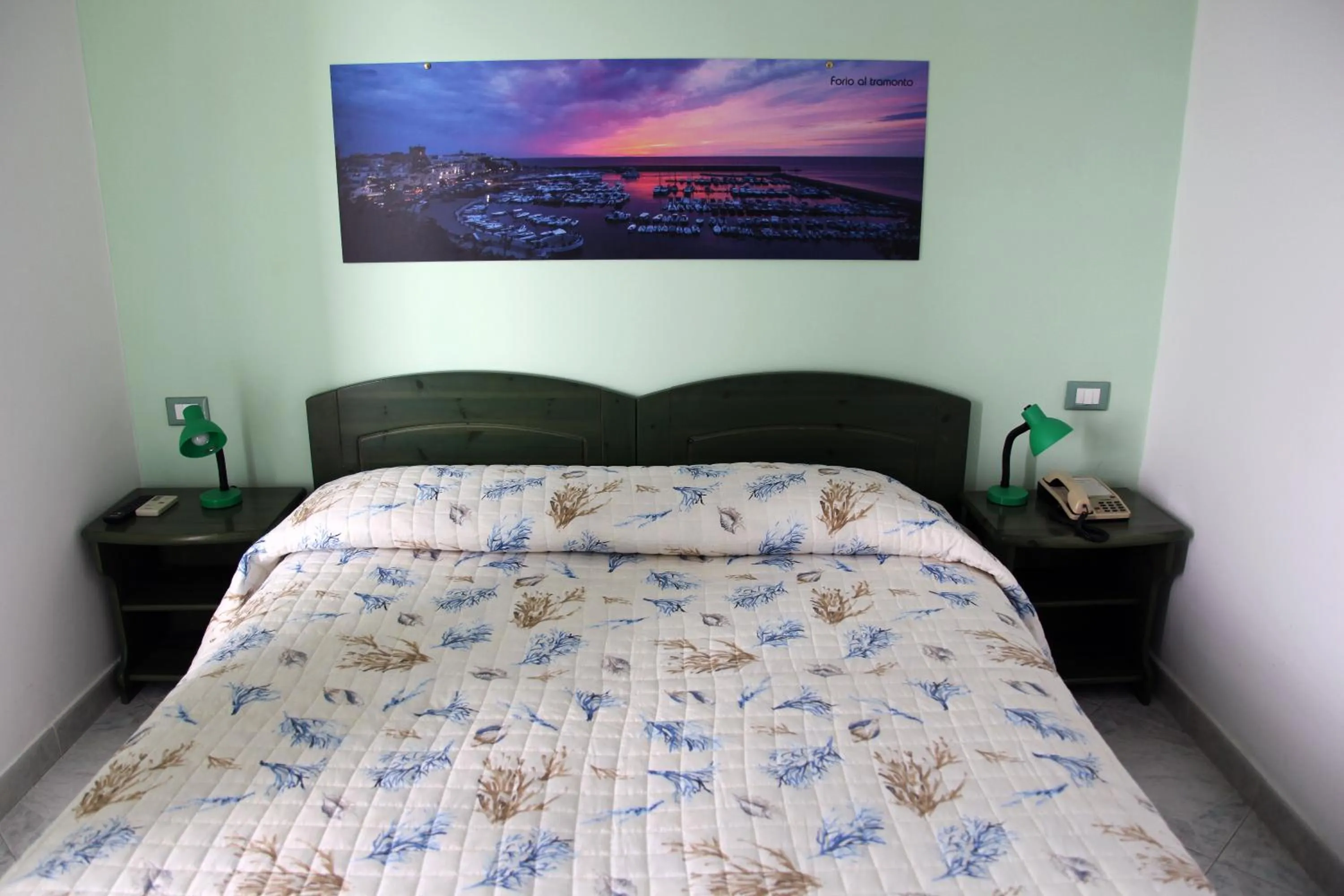 Bed in Hotel La Ginestra