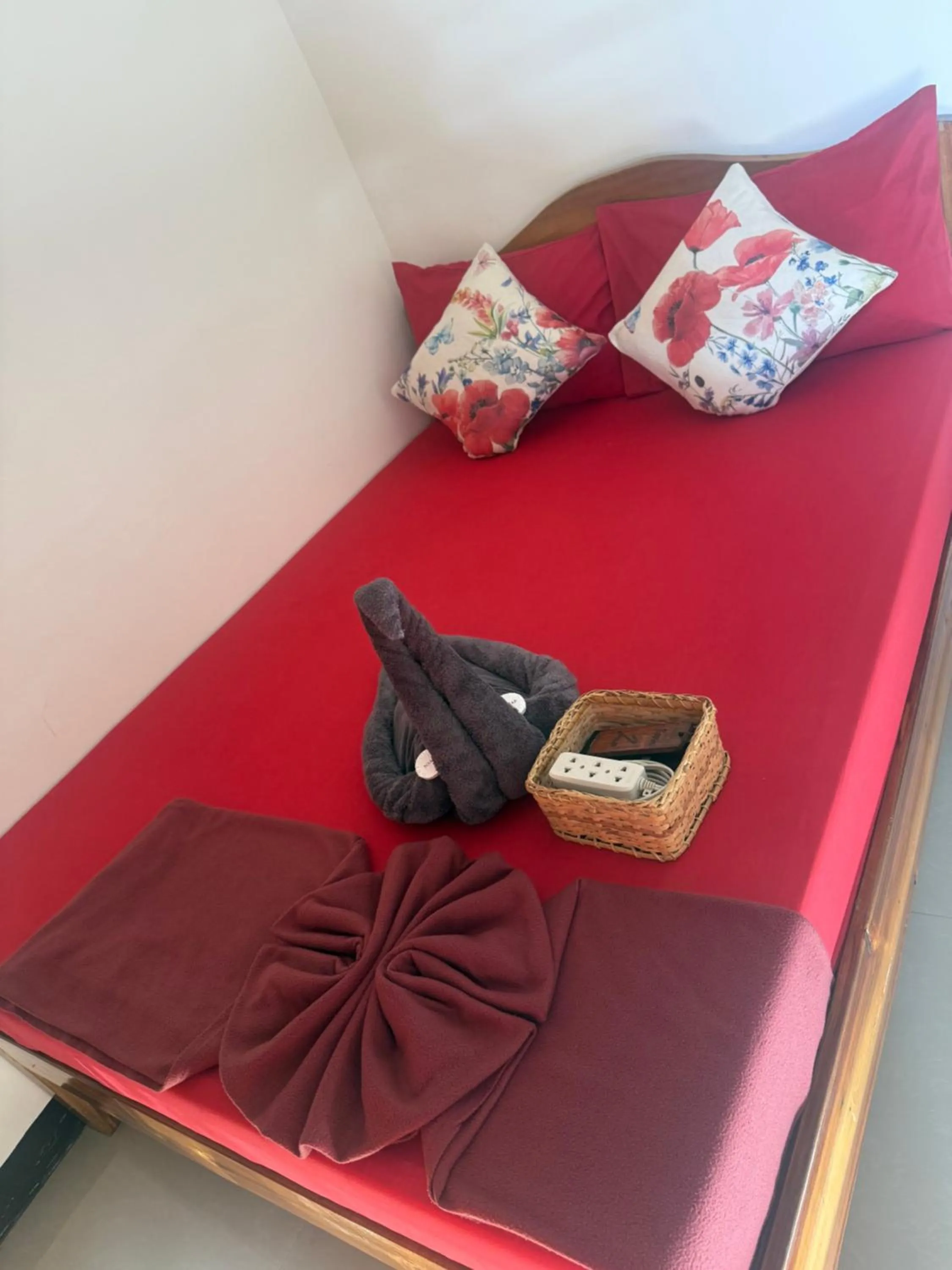 Bed in Lolo Bob's Bed And Breakfast