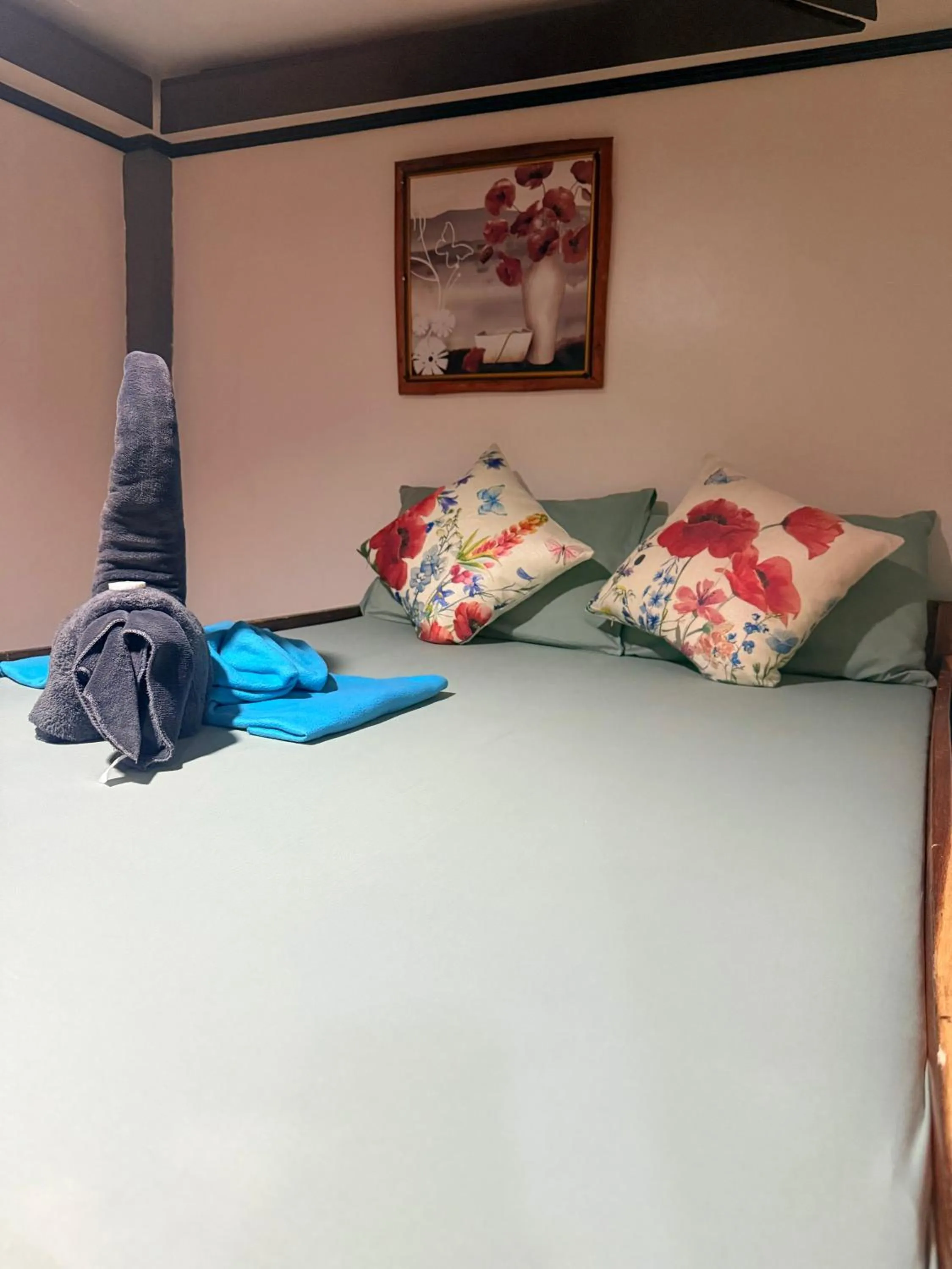 Bed in Lolo Bob's Bed And Breakfast