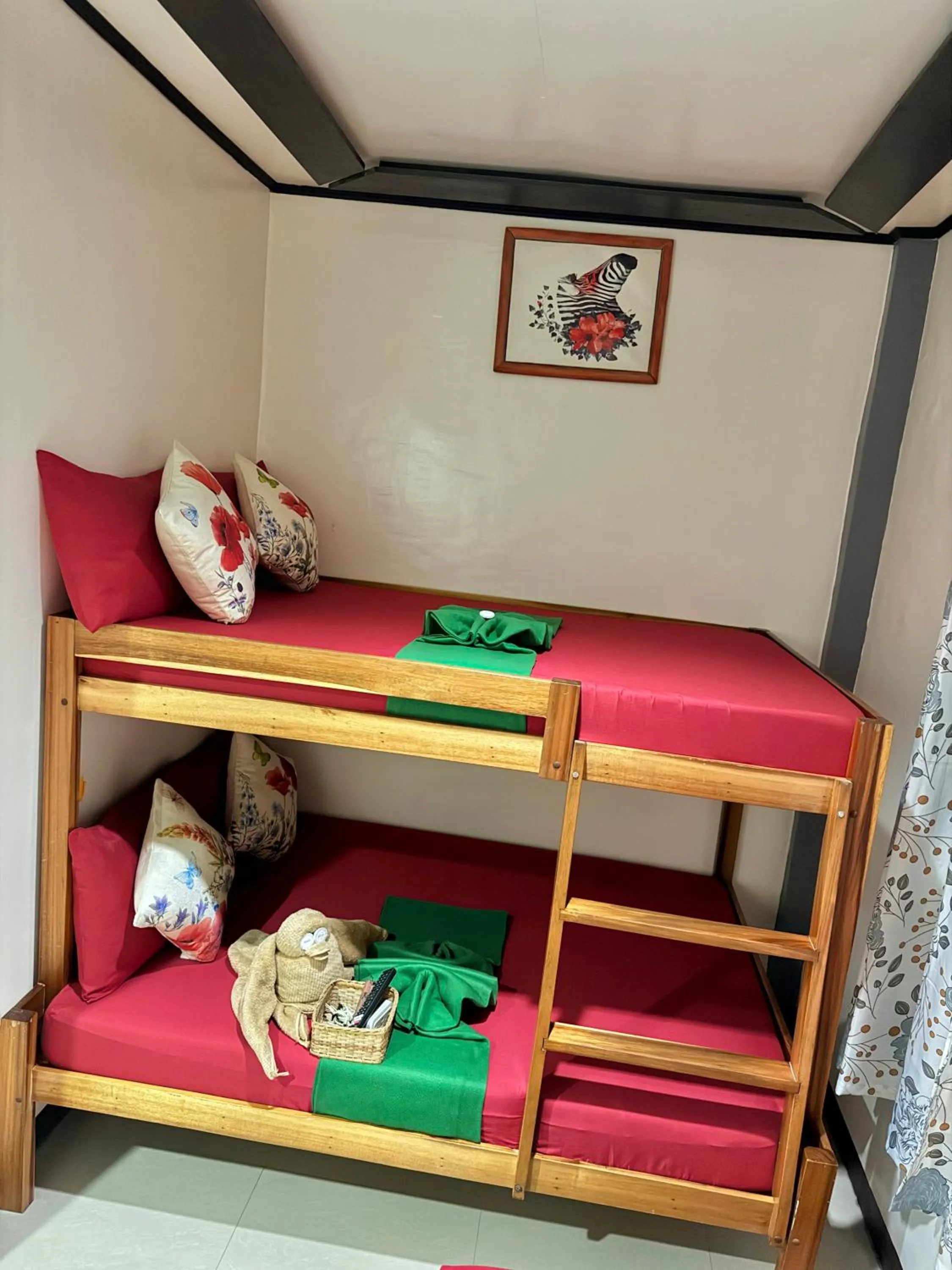 Bed in Lolo Bob's Bed And Breakfast