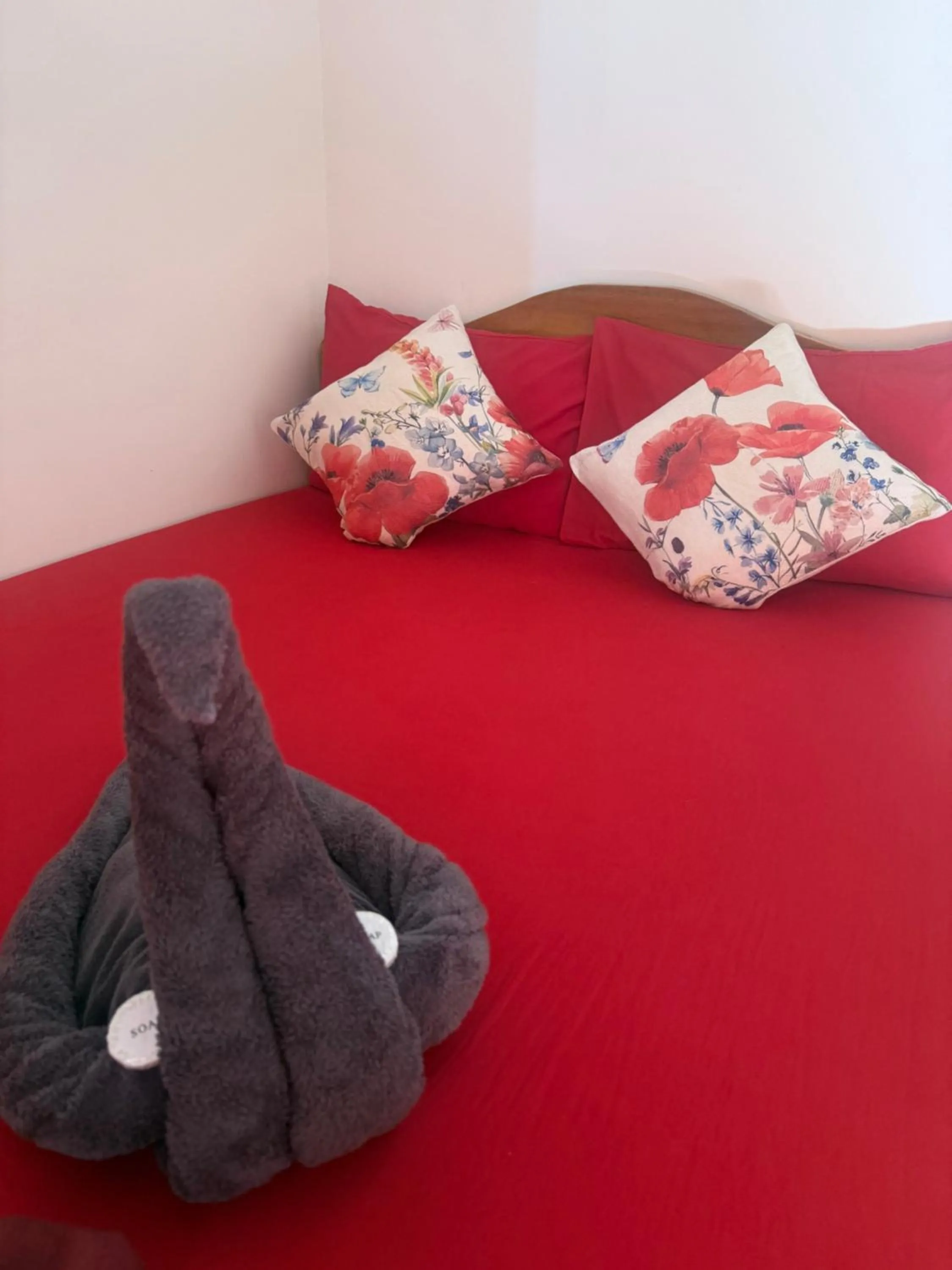 Bed in Lolo Bob's Bed And Breakfast