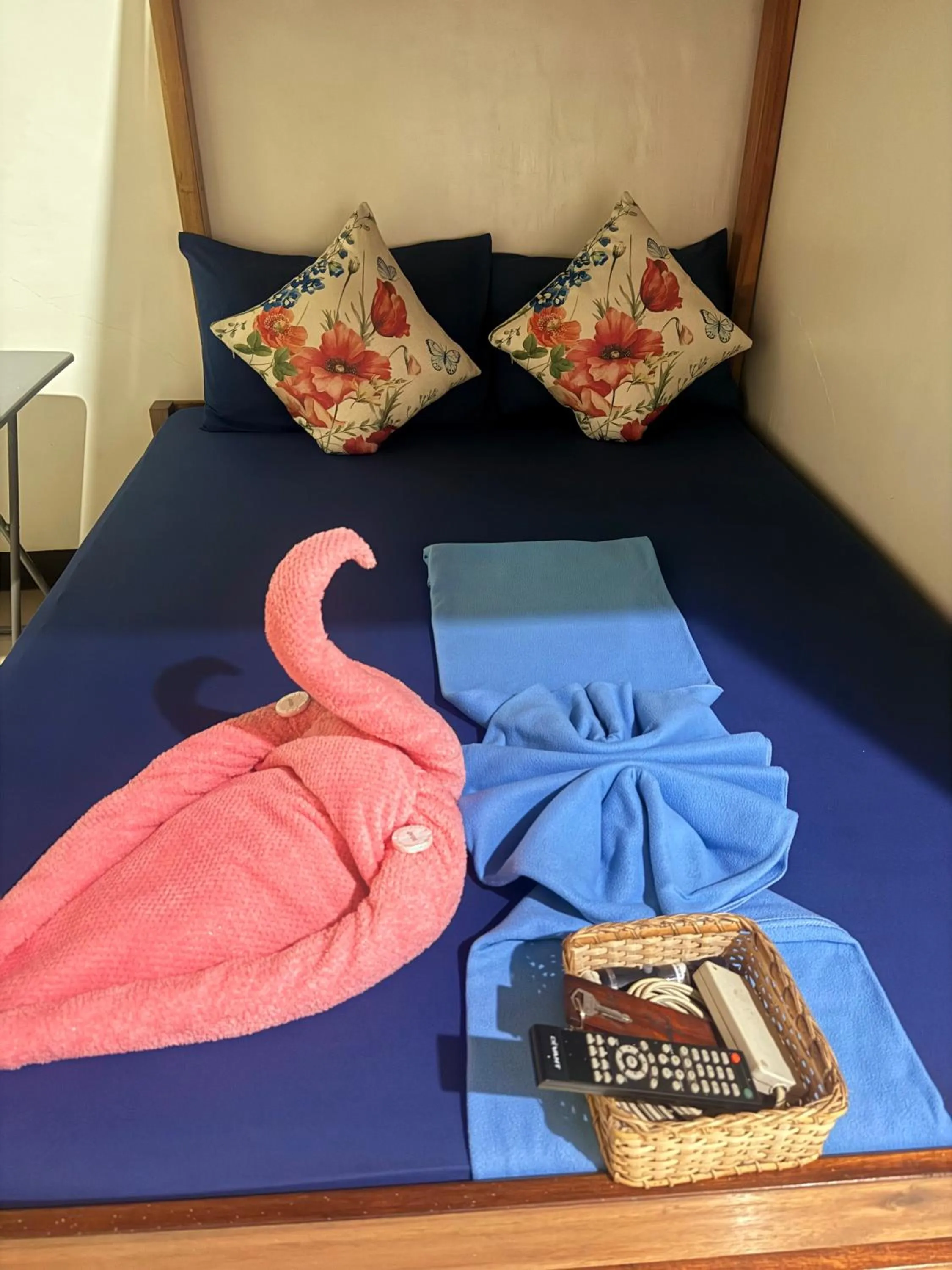 Bed in Lolo Bob's Bed And Breakfast