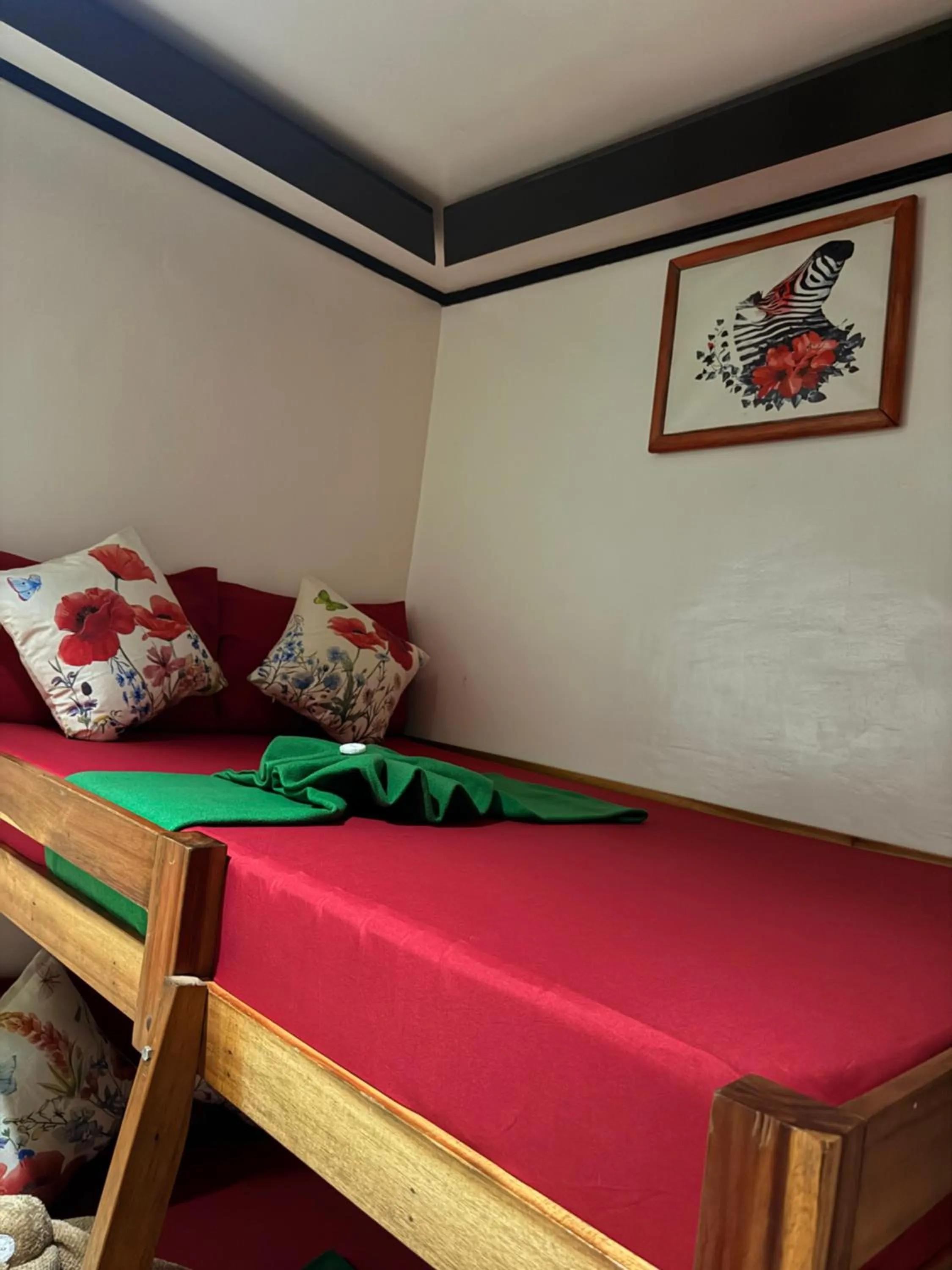 Bed in Lolo Bob's Bed And Breakfast