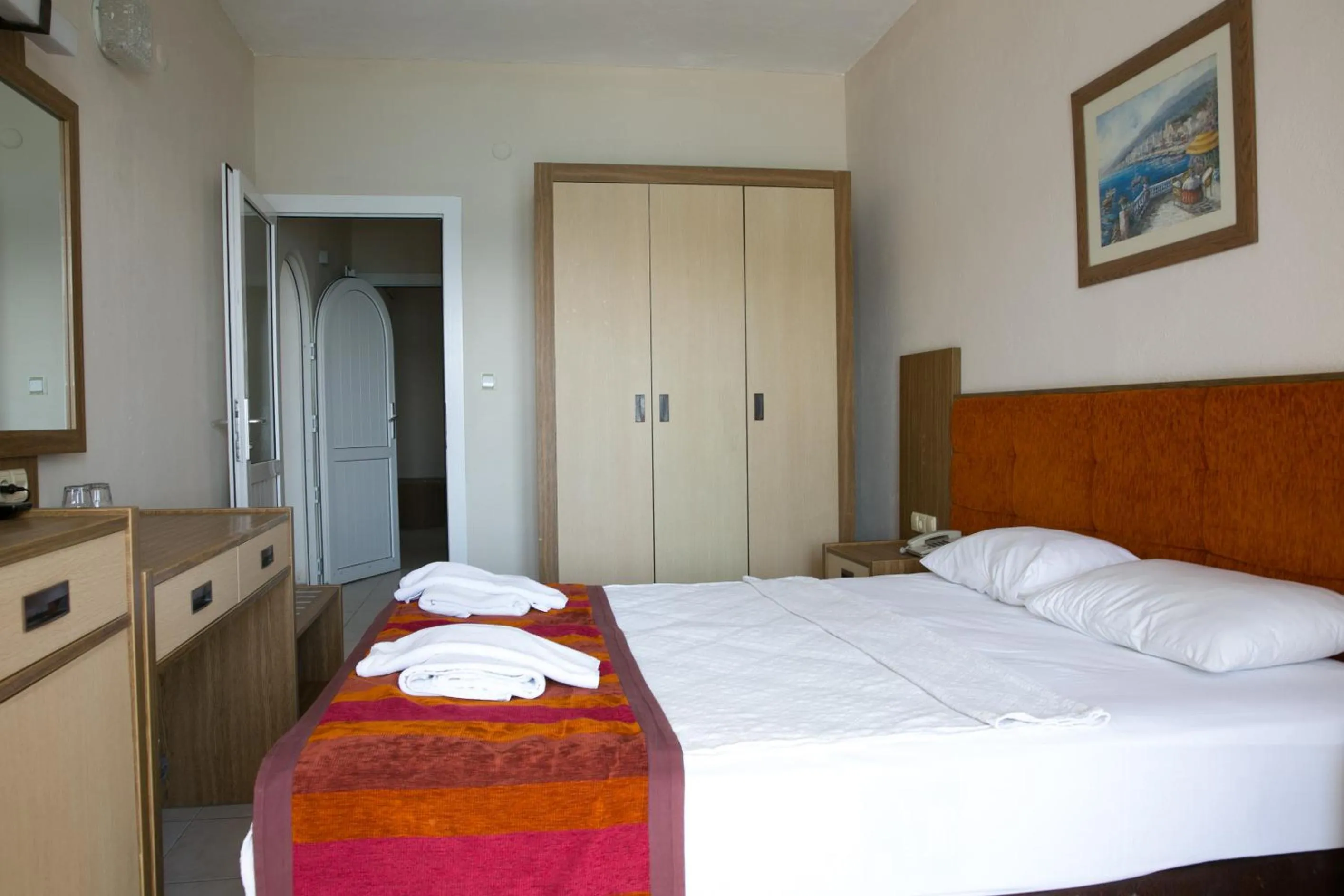 Bed in Greenport Bodrum Hotel
