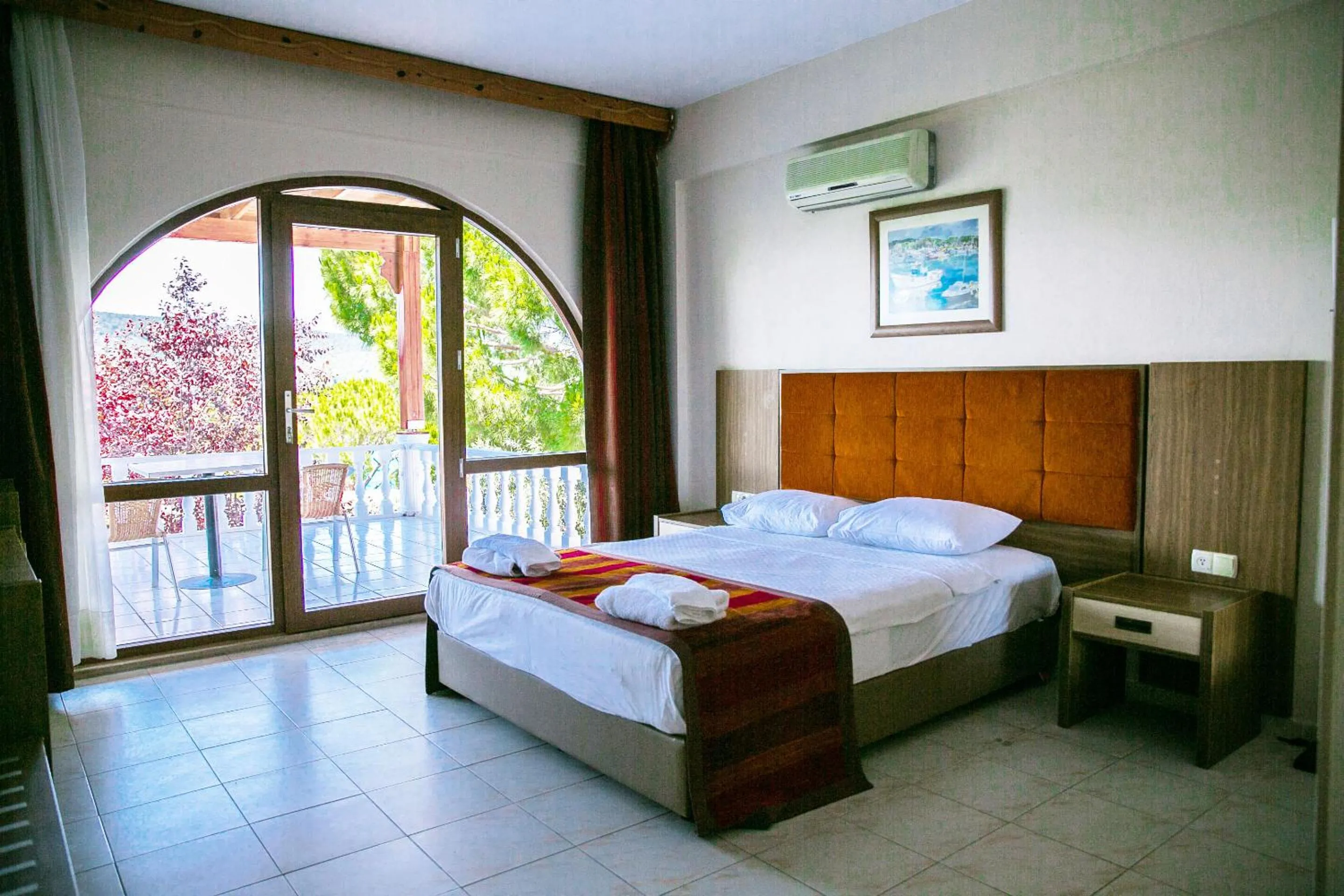 Bed in Greenport Bodrum Hotel