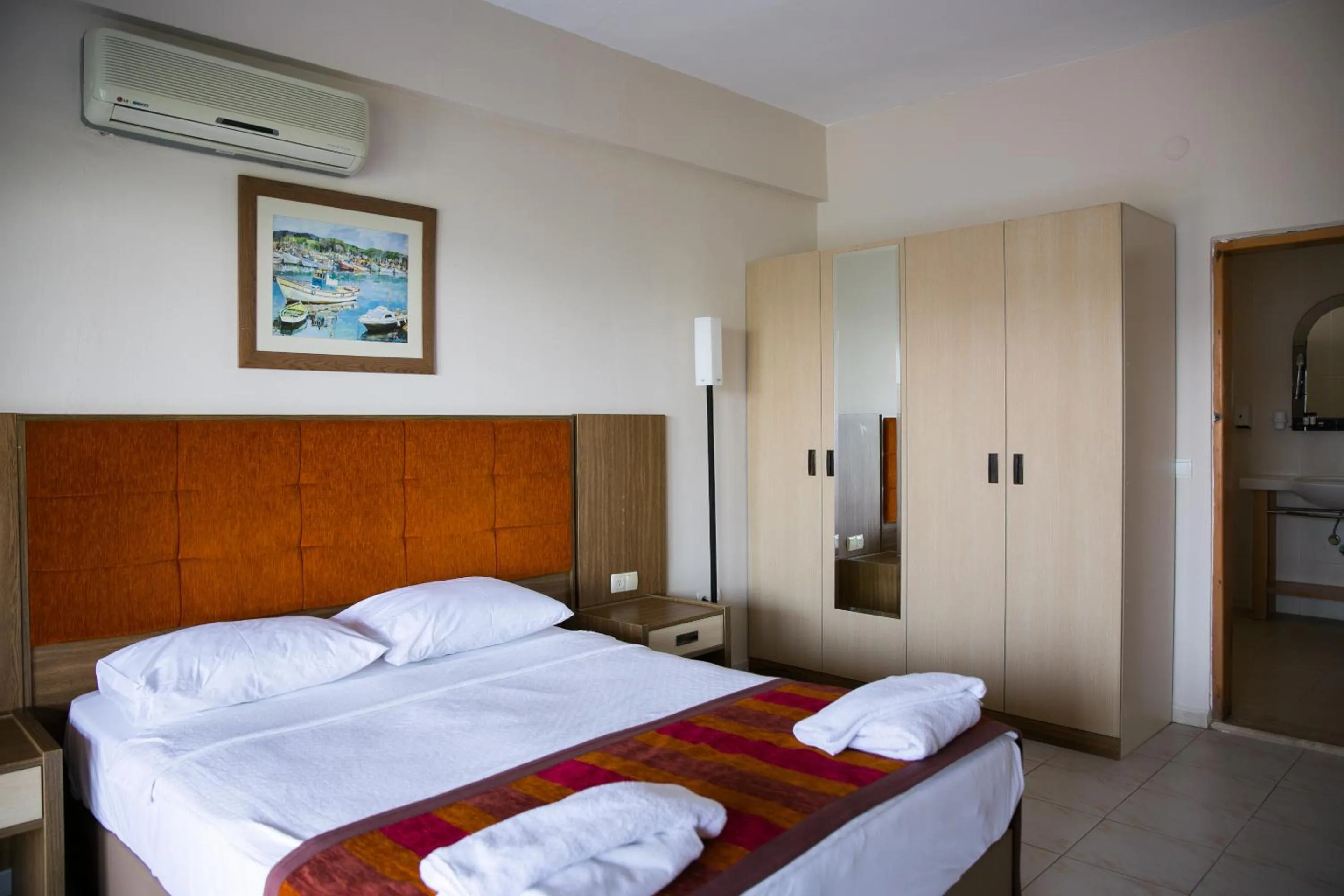 Bedroom, Bed in Greenport Bodrum Hotel