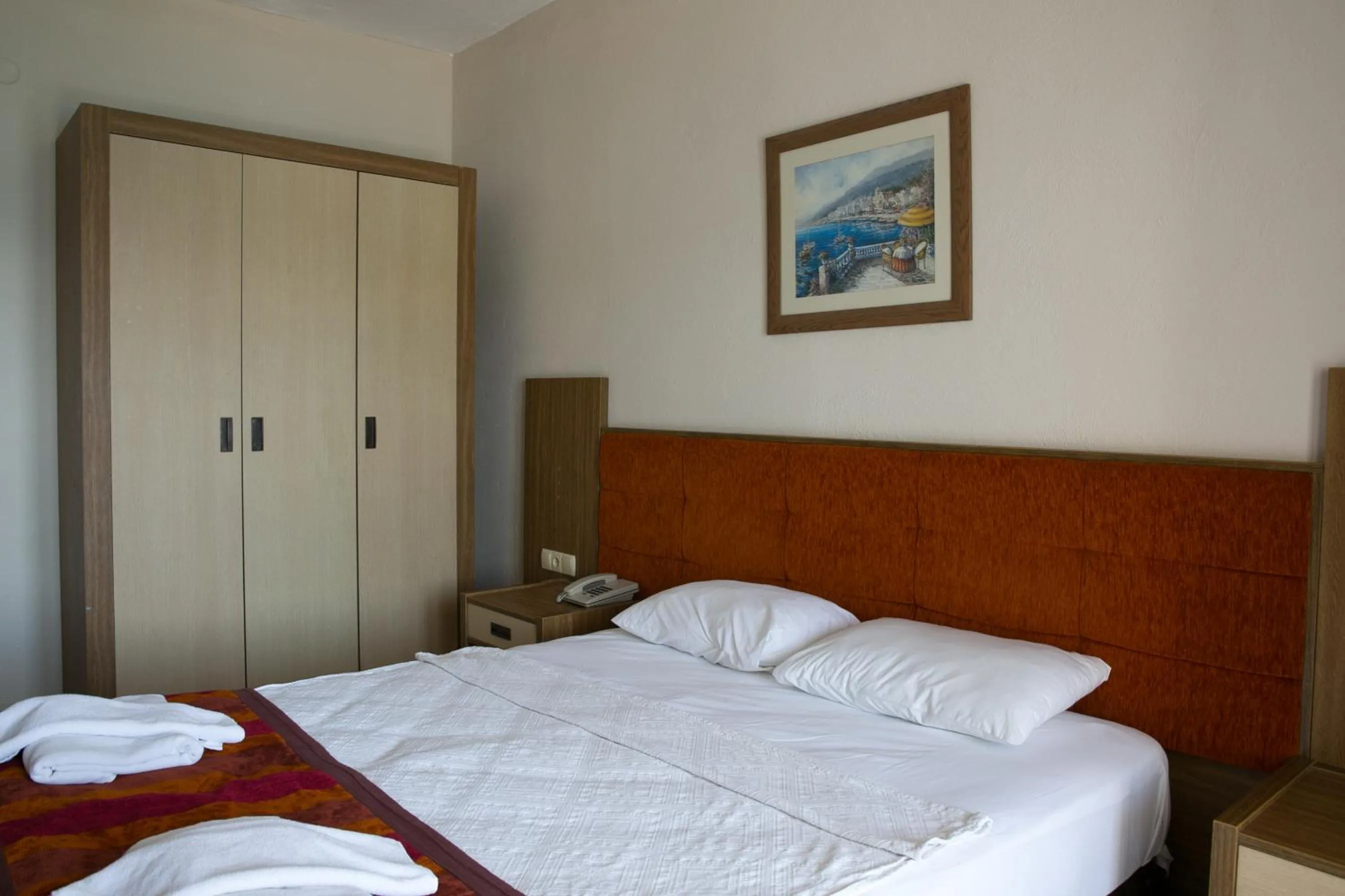 Bed in Greenport Bodrum Hotel