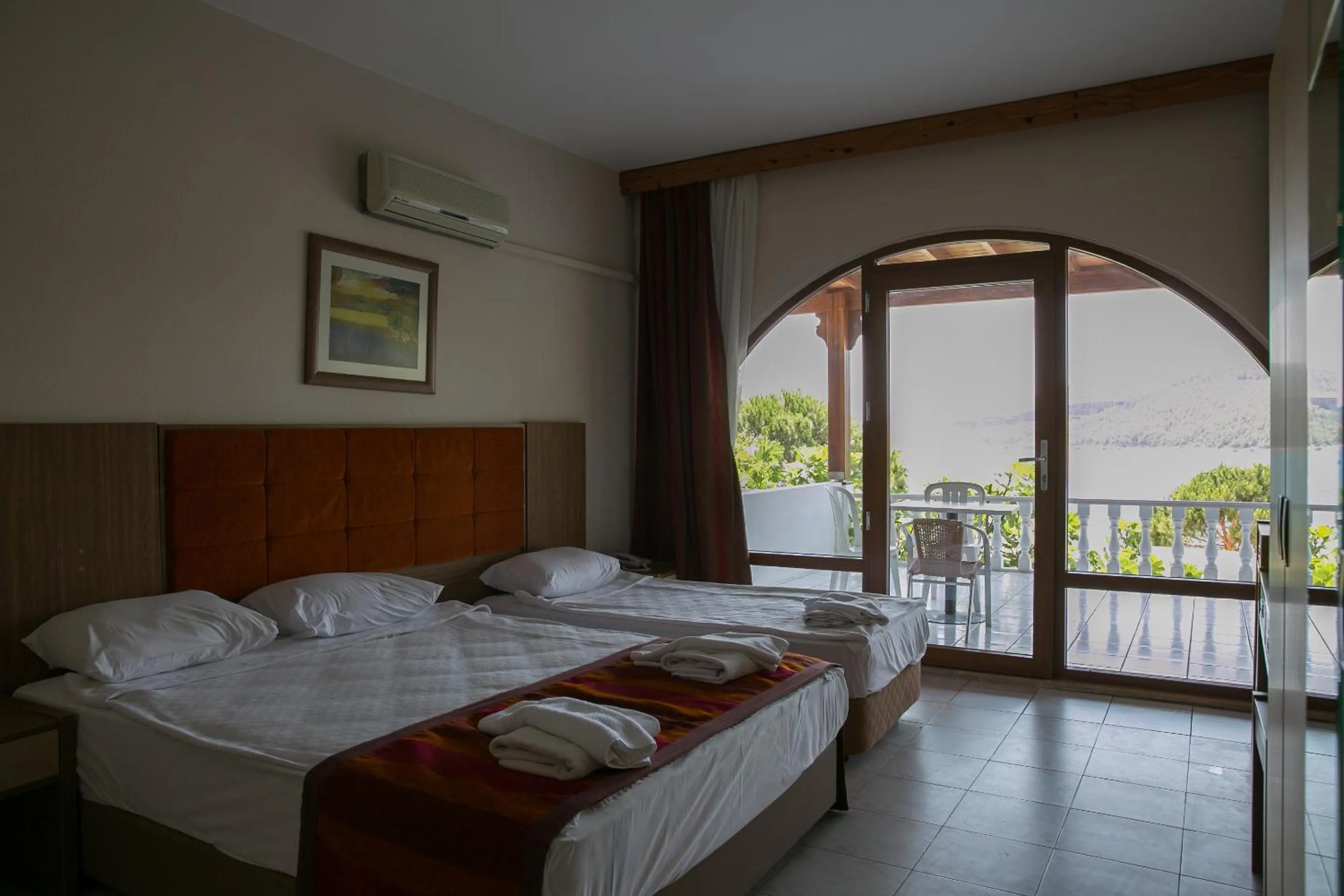 Bed in Greenport Bodrum Hotel