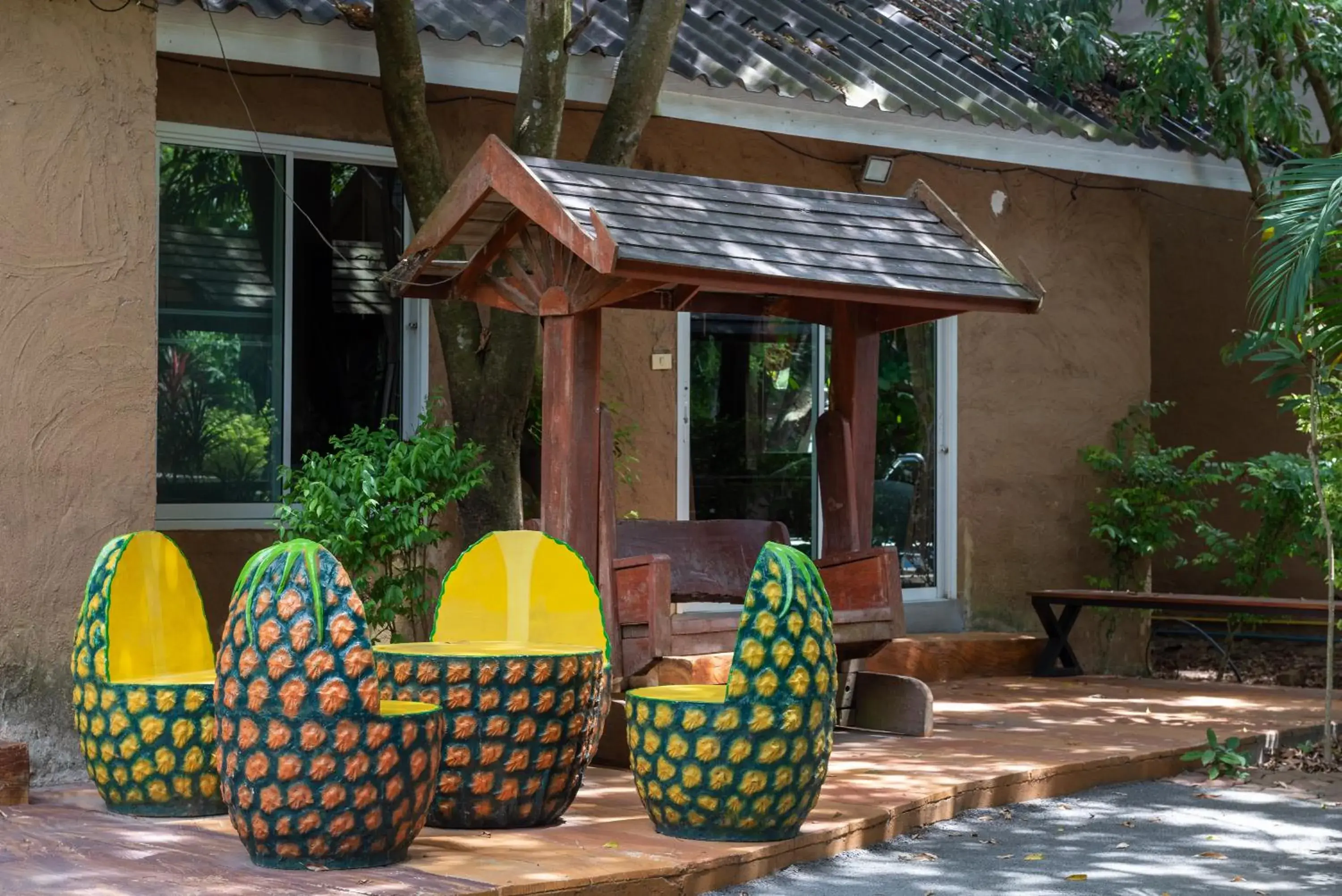 Property building in Muntra Garden Resort Property building in Muntra Garden Resort