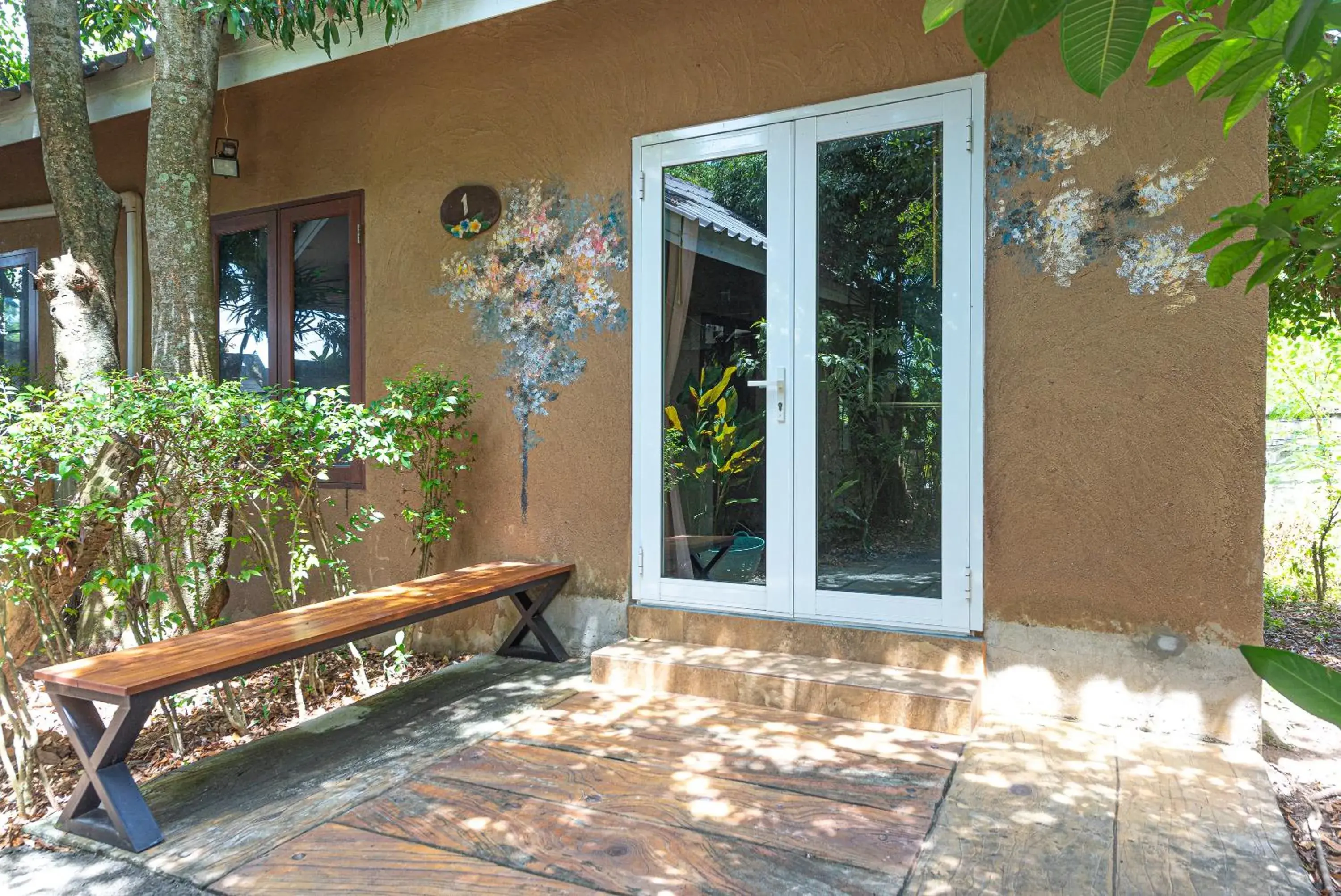 Facade/entrance in Muntra Garden Resort Facade/entrance in Muntra Garden Resort