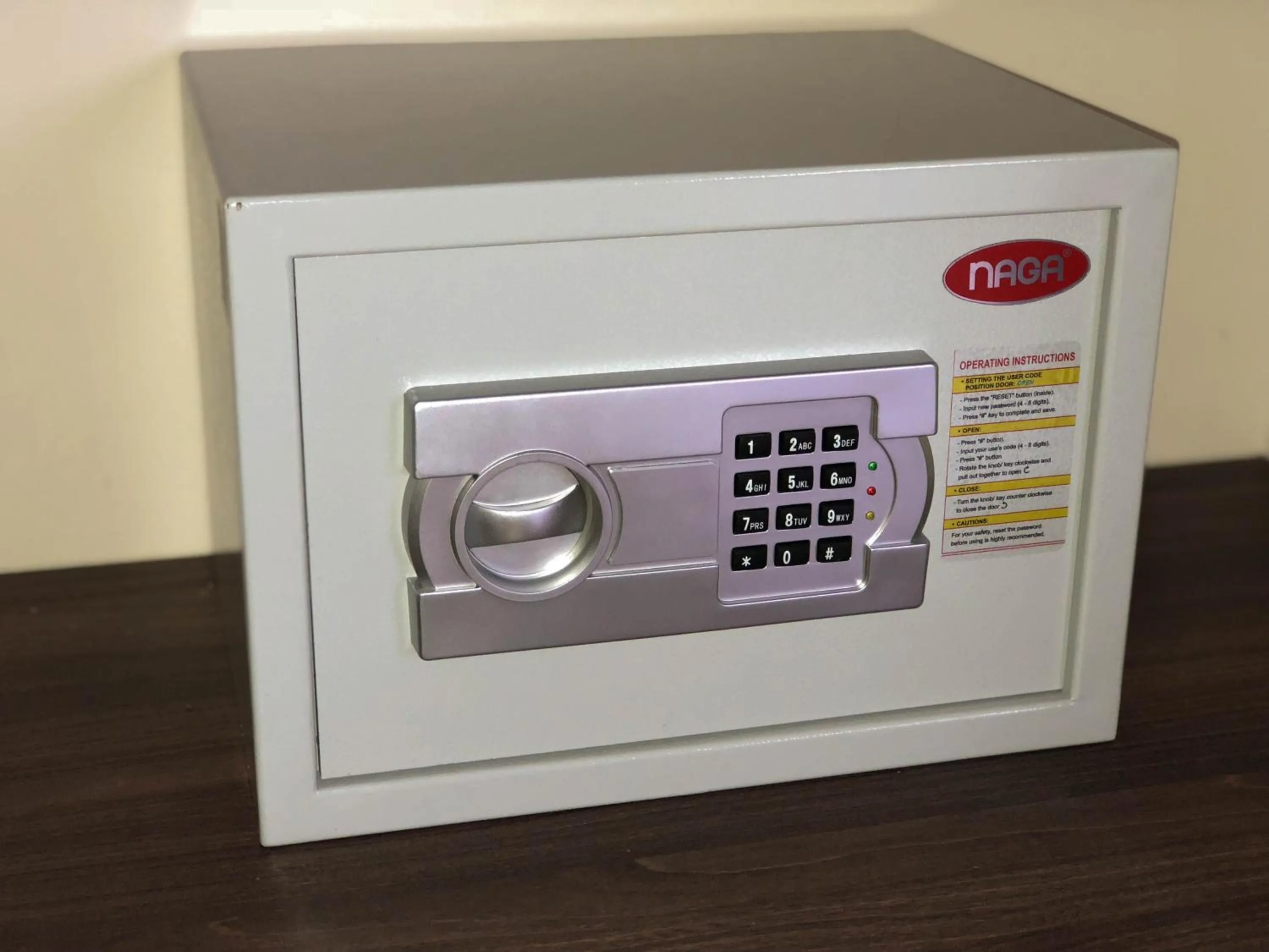 safe in Hana Dalat Hotel