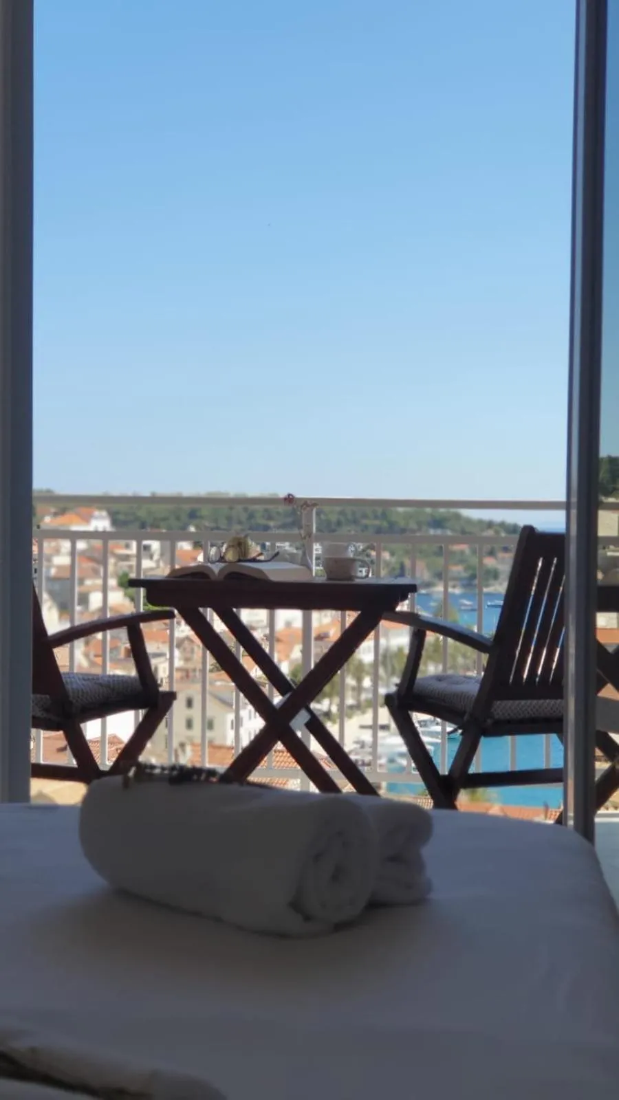City view in Apartments and Rooms Bonkan Hvar