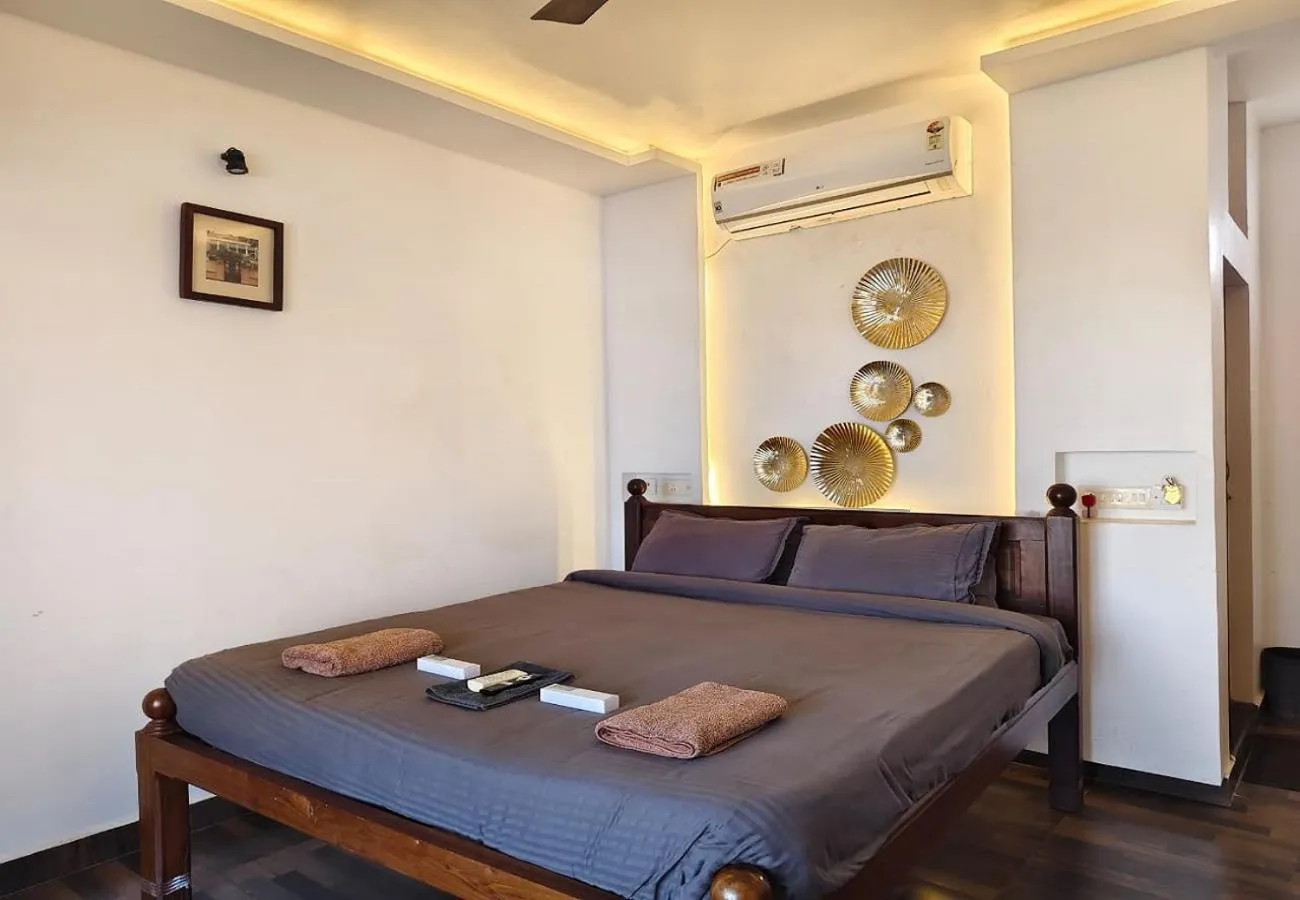 Bedroom, Bed in The French Villa Elite