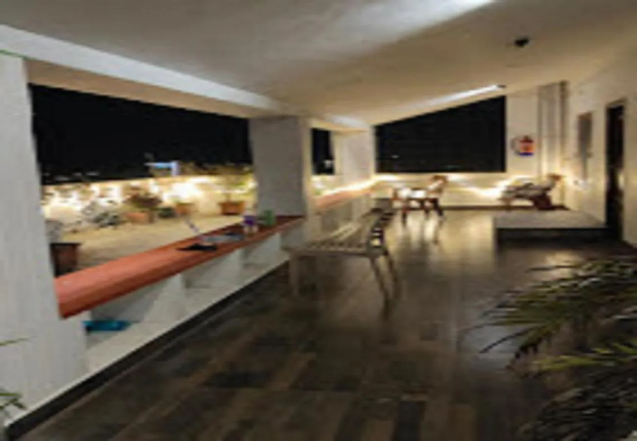 Seating area, Bed in The French Villa Elite