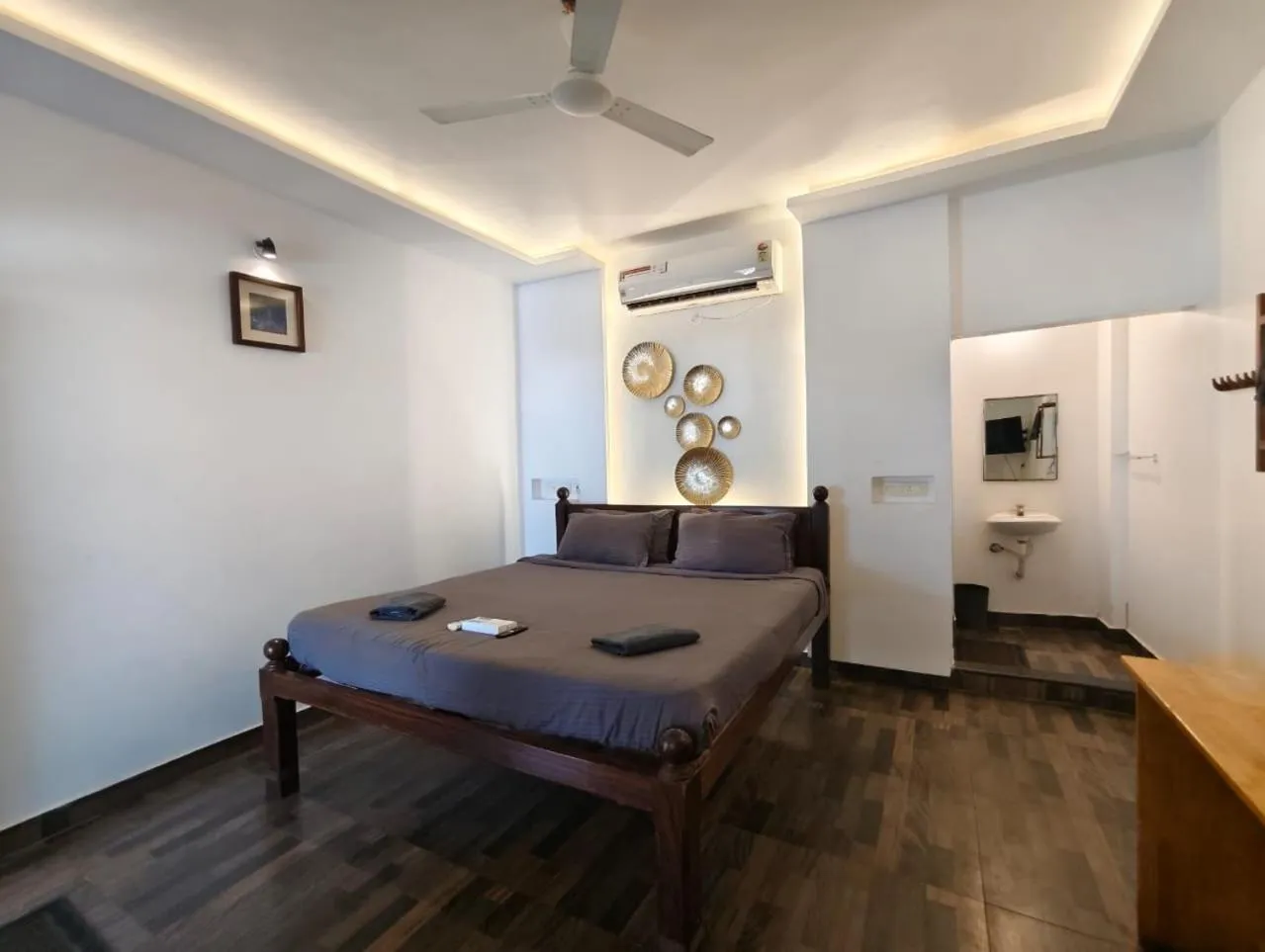 Bedroom, Bed in The French Villa Elite