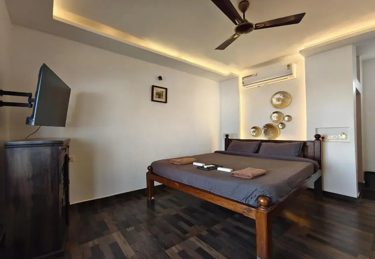 Bedroom, Bed in The French Villa Elite Bedroom, Bed in The French Villa Elite