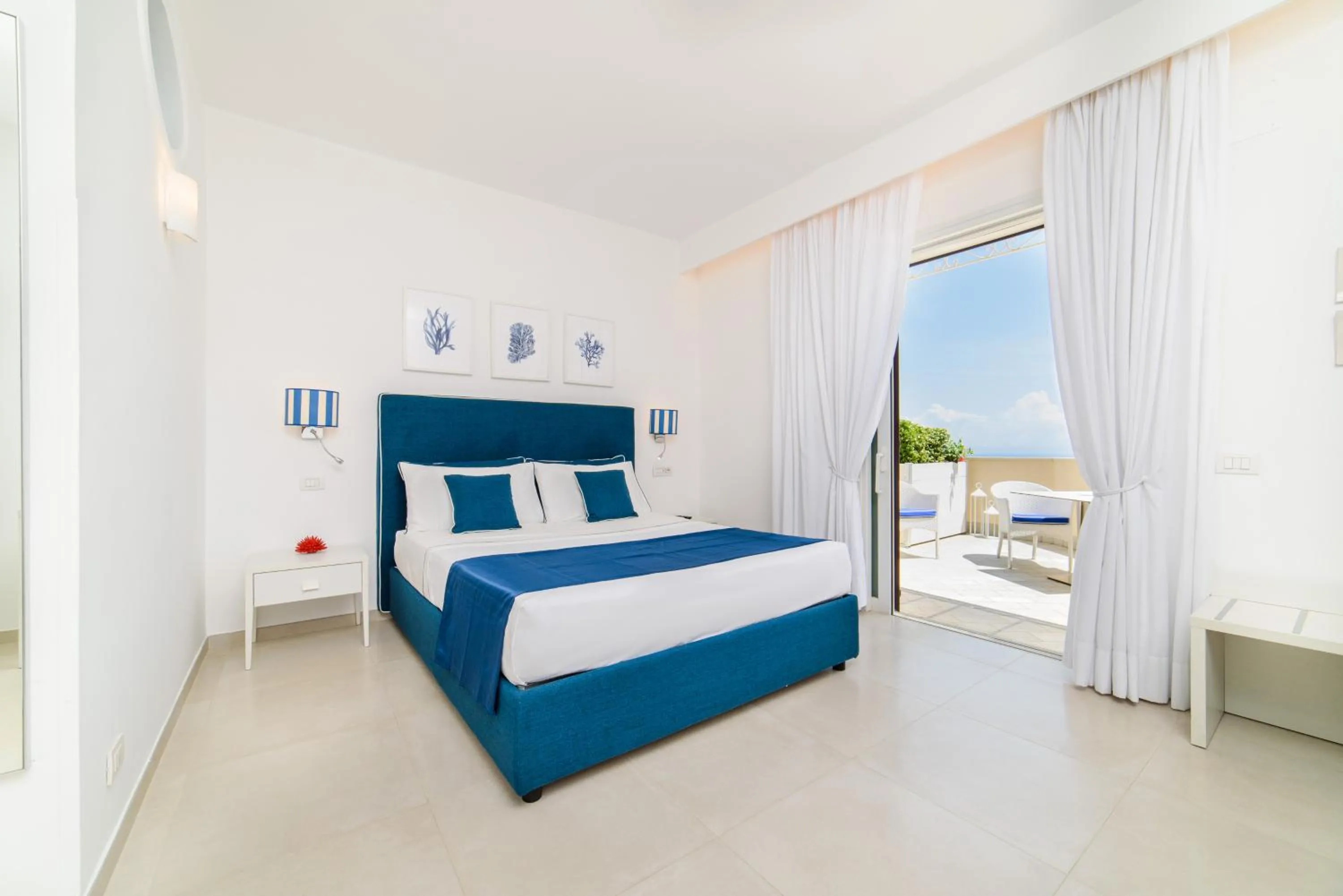 View (from property/room), Bed in Residenza Al Pesce D'Oro