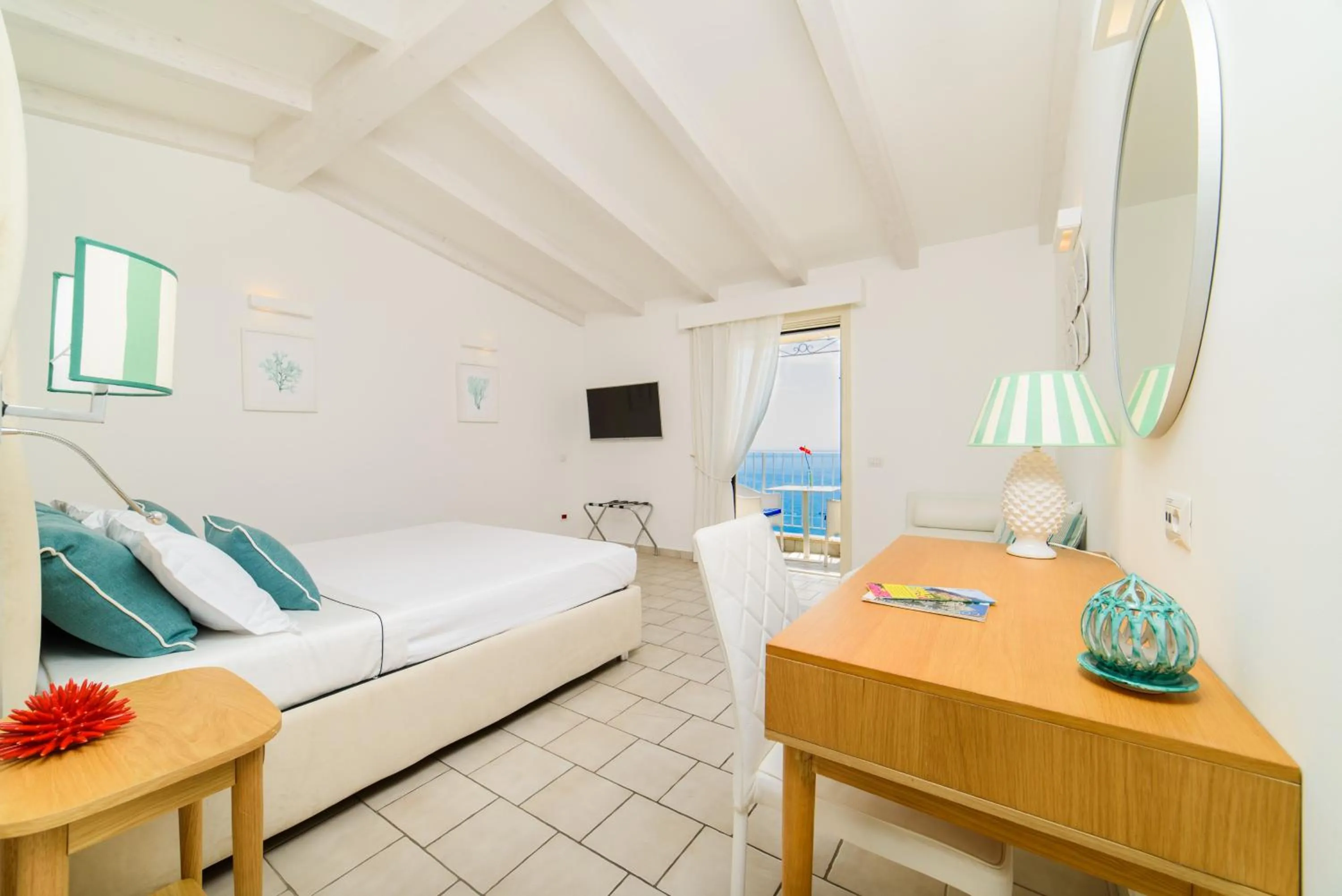 View (from property/room), Bed in Residenza Al Pesce D'Oro