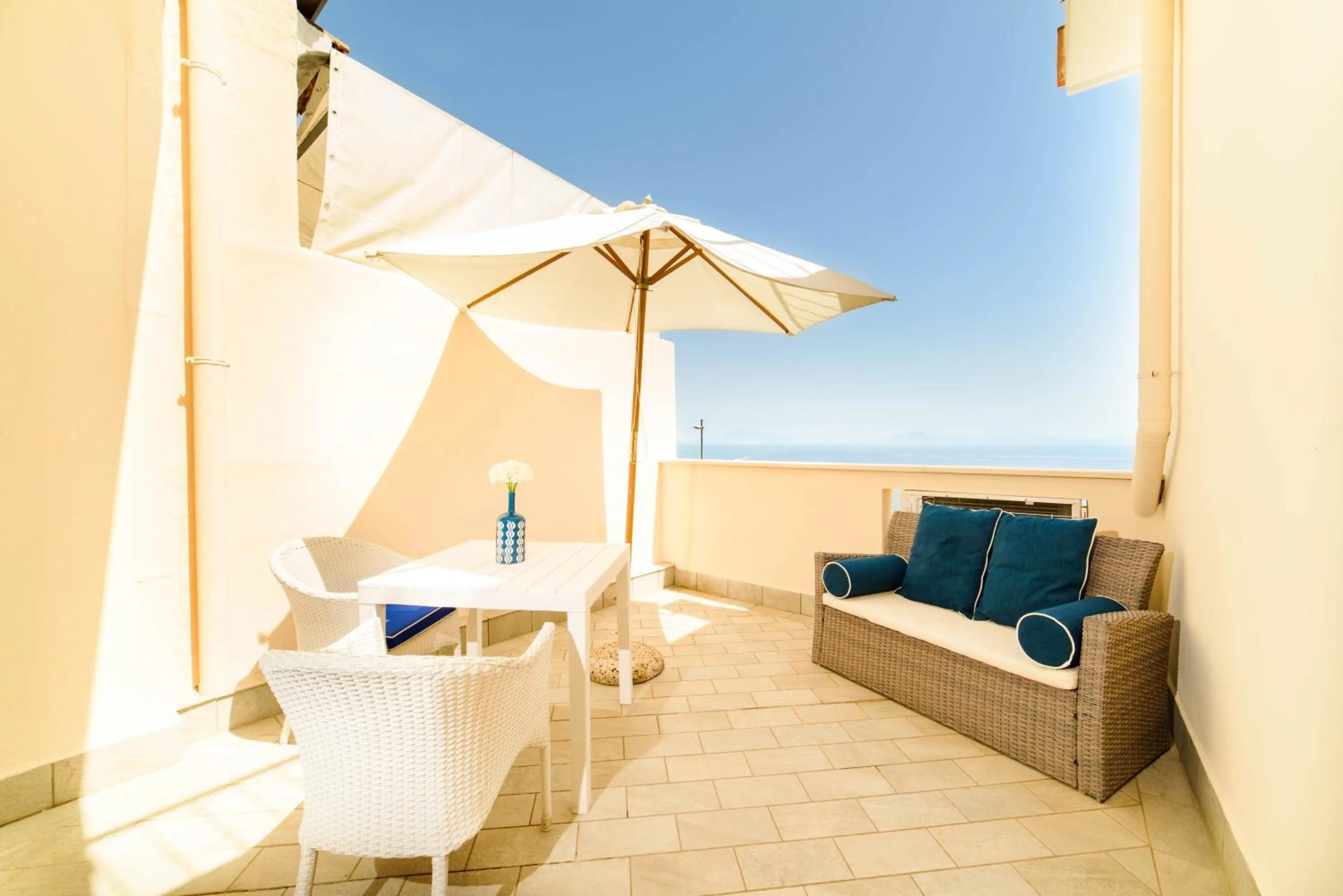 Balcony/Terrace in Residenza Al Pesce D'Oro