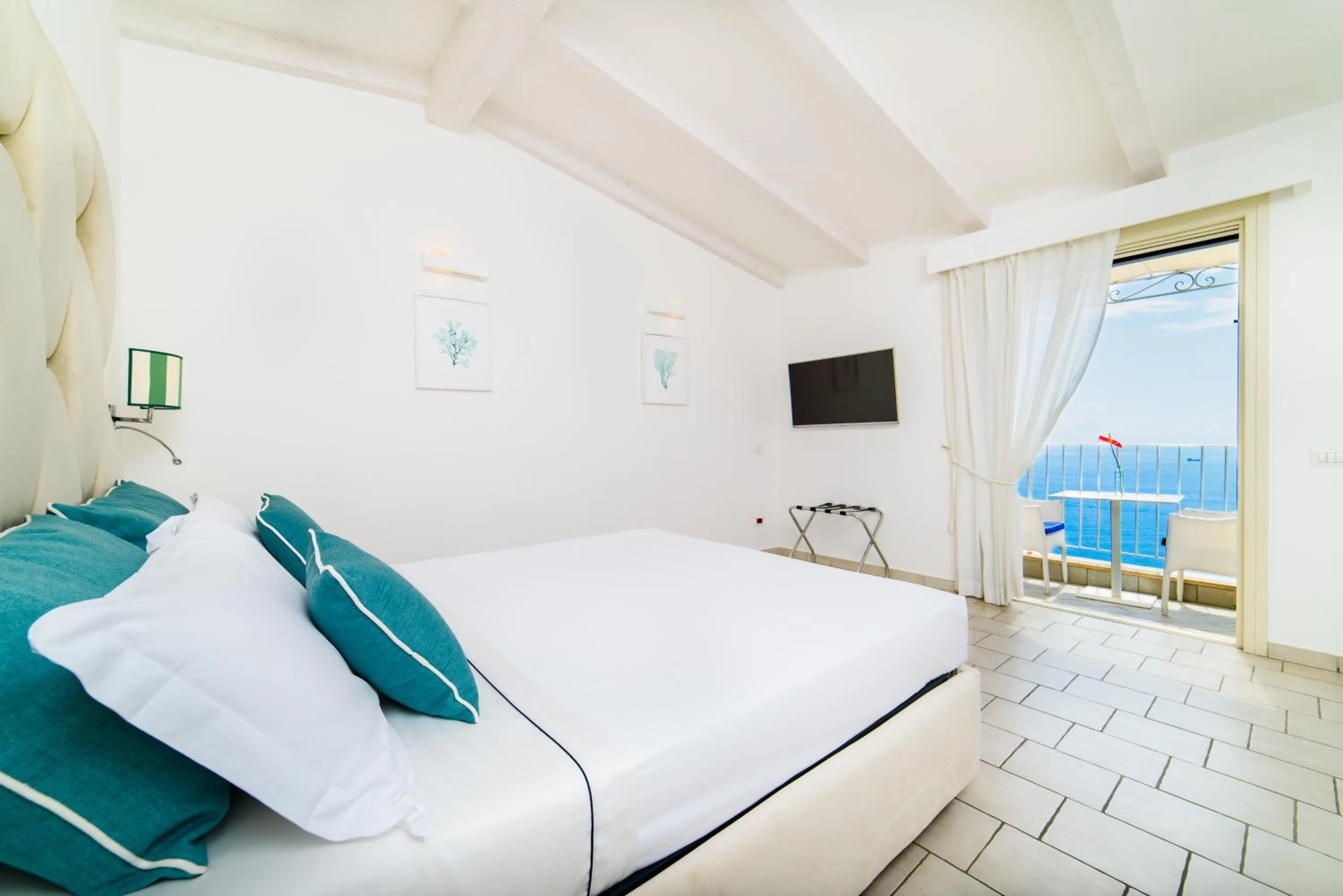 View (from property/room), Bed in Residenza Al Pesce D'Oro