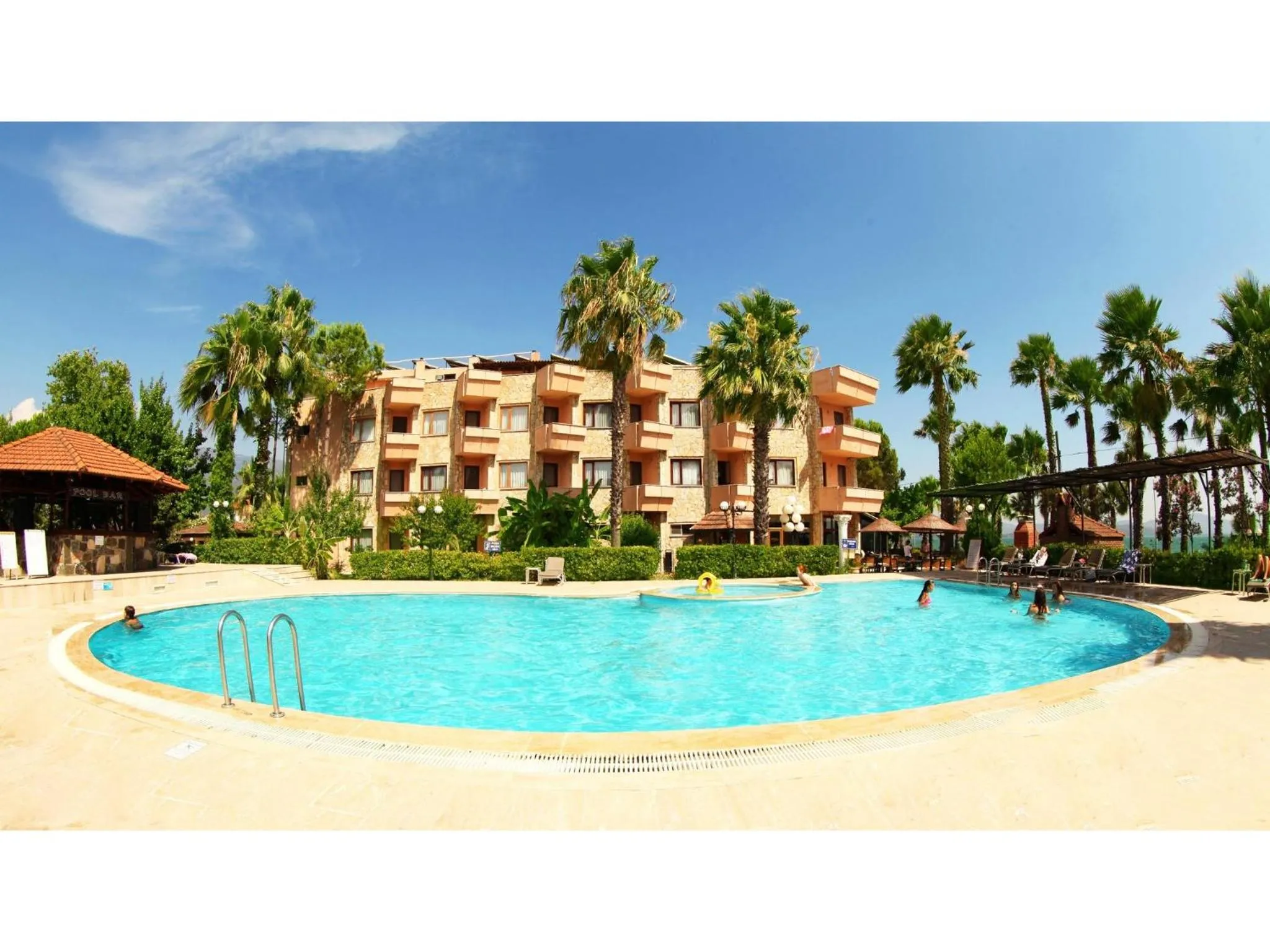 Pool view in Panorama Plaza