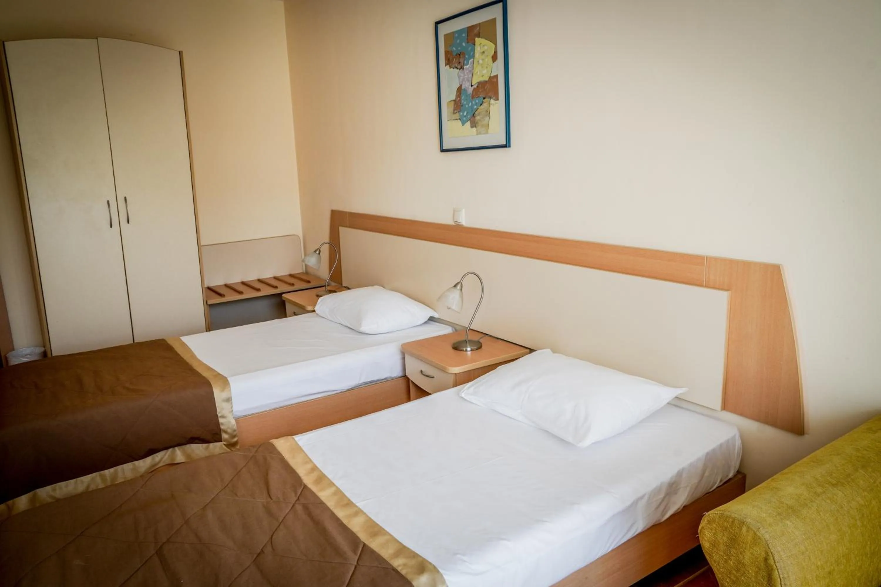 Bed in Vita Park Hotel & Aqua Park