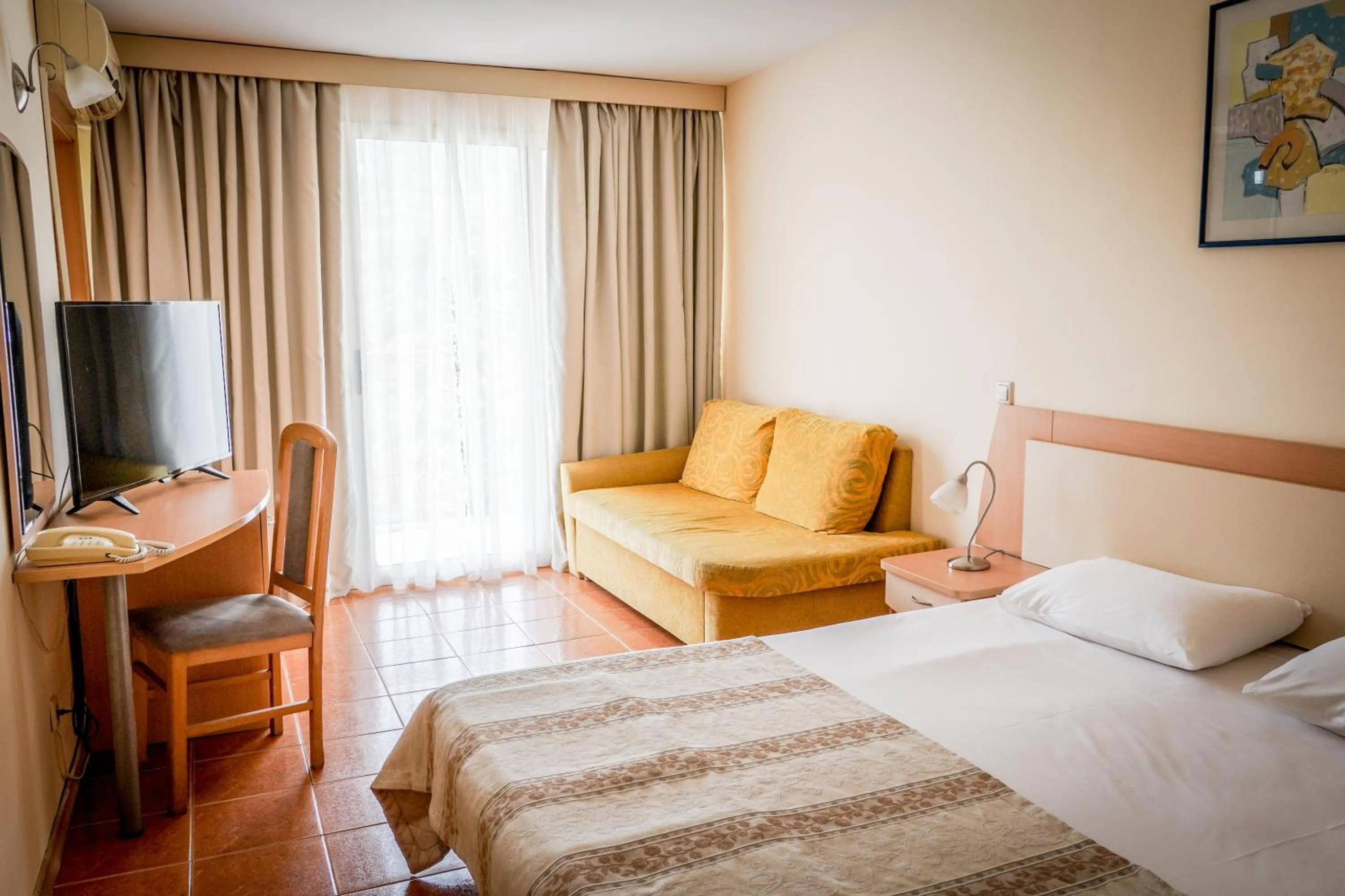 Bed in Vita Park Hotel & Aqua Park