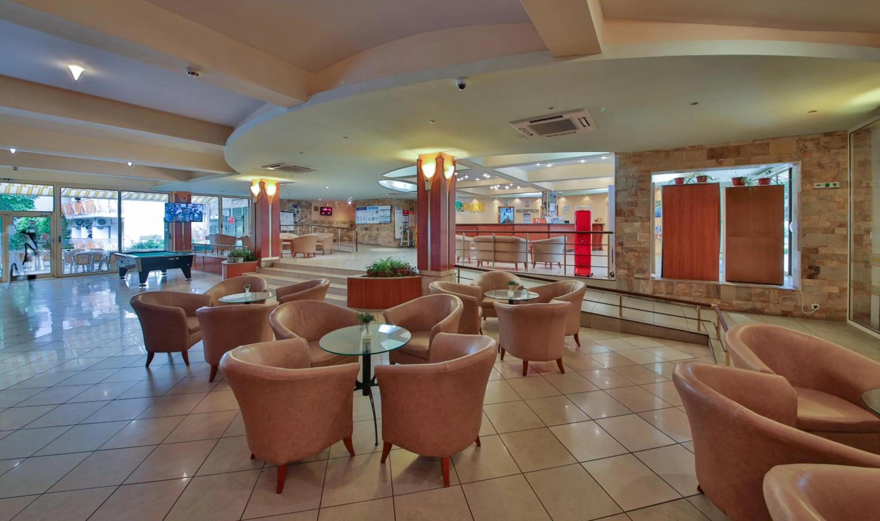 Lobby or reception in Vita Park Hotel & Aqua Park