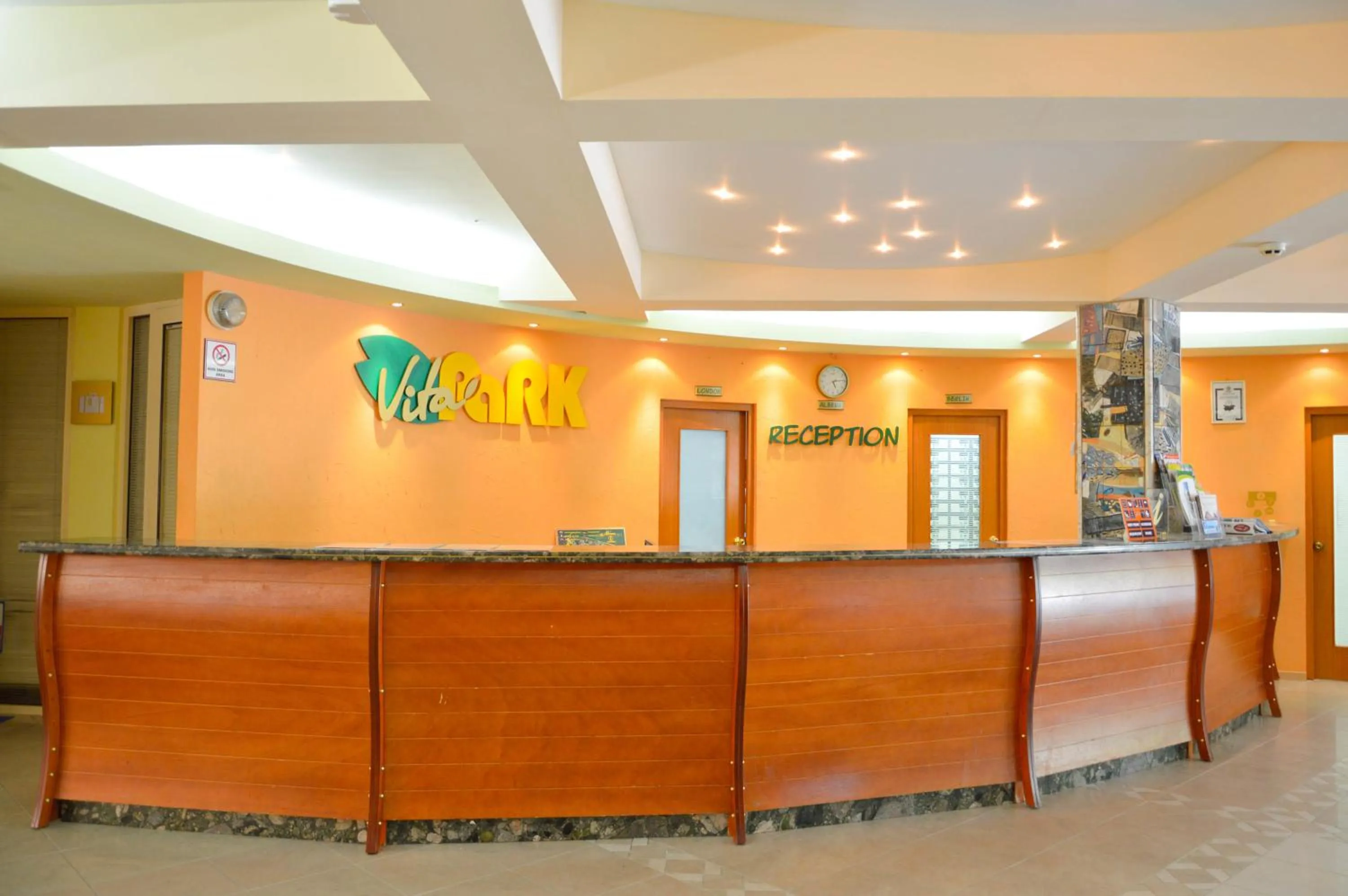 Lobby or reception in Vita Park Hotel & Aqua Park
