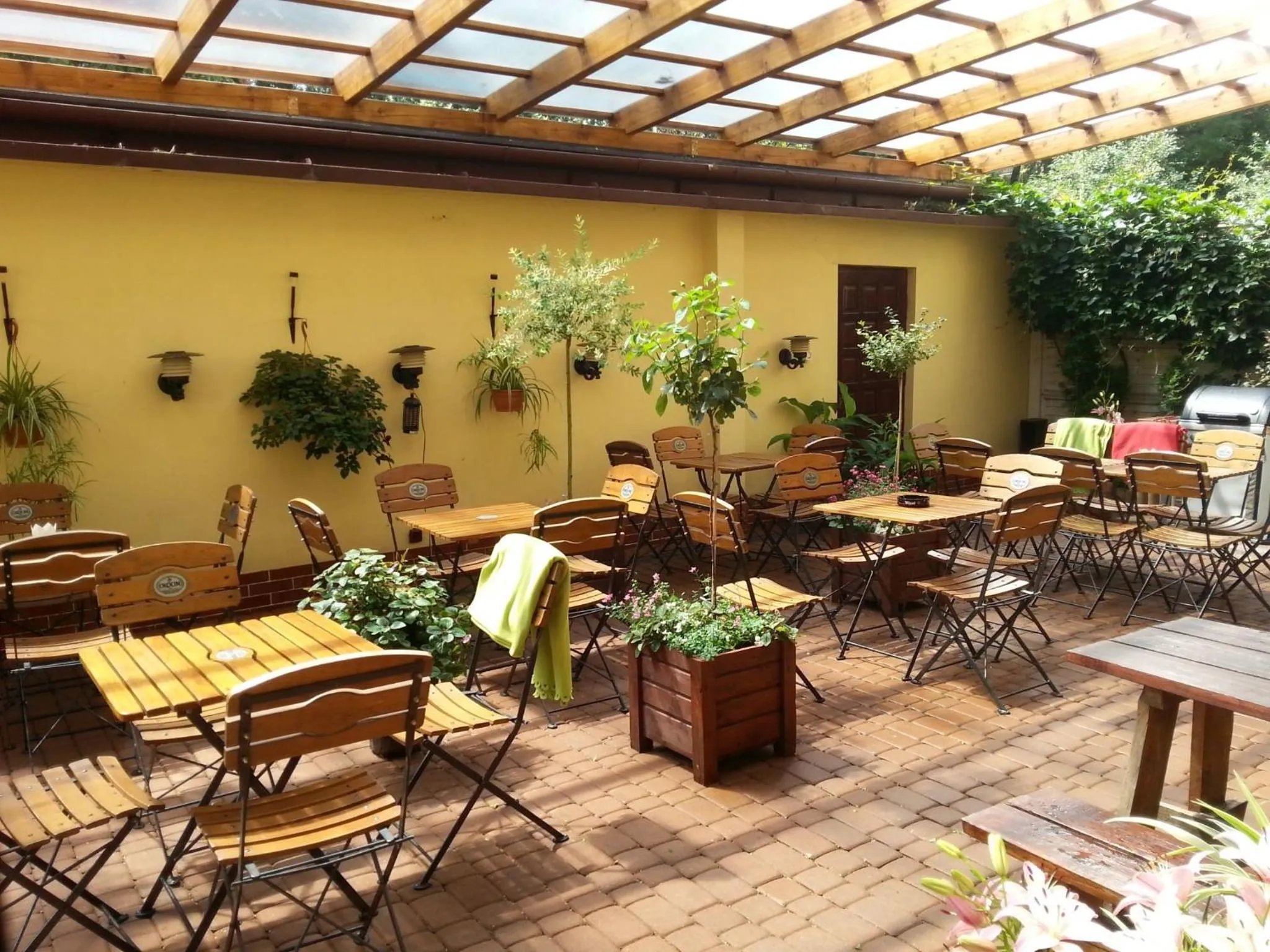 Patio in Apartamenty Kajzer