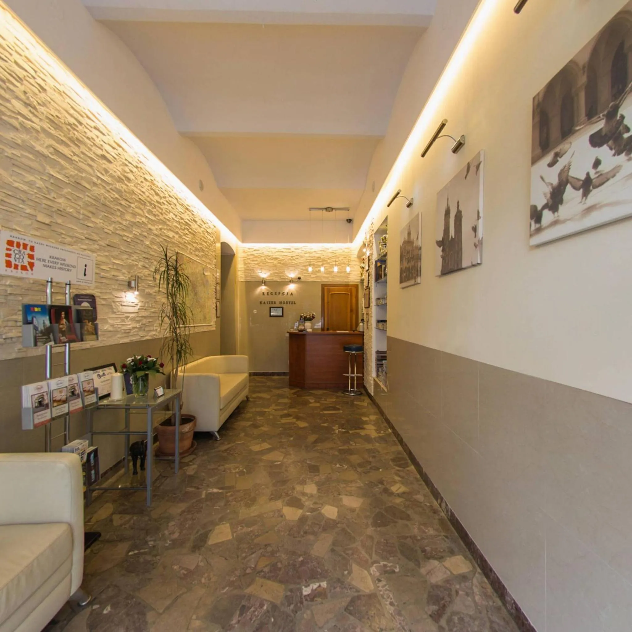 Lobby or reception in Apartamenty Kajzer