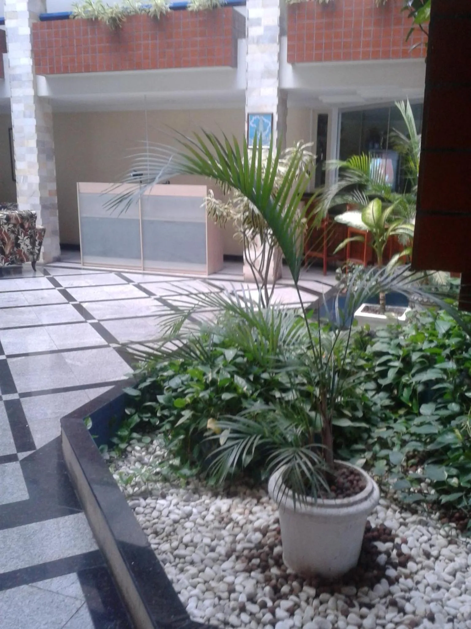 Lobby or reception in Rede Andrade Aracaju