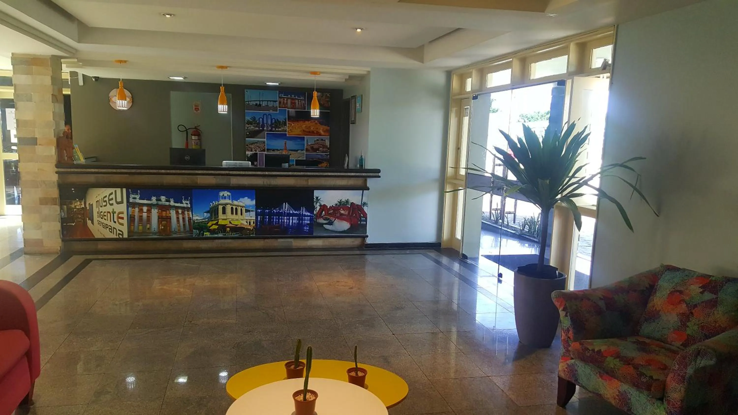 Lobby or reception in Rede Andrade Aracaju