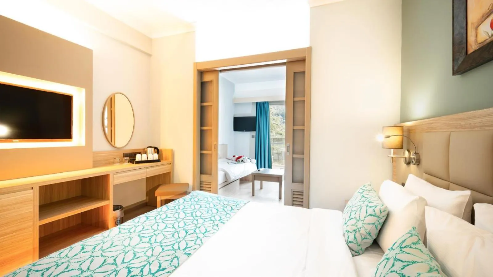 Photo of the whole room, Bed in Aqua Fantasy Aquapark Hotel & Spa - Ultra All Inclusive