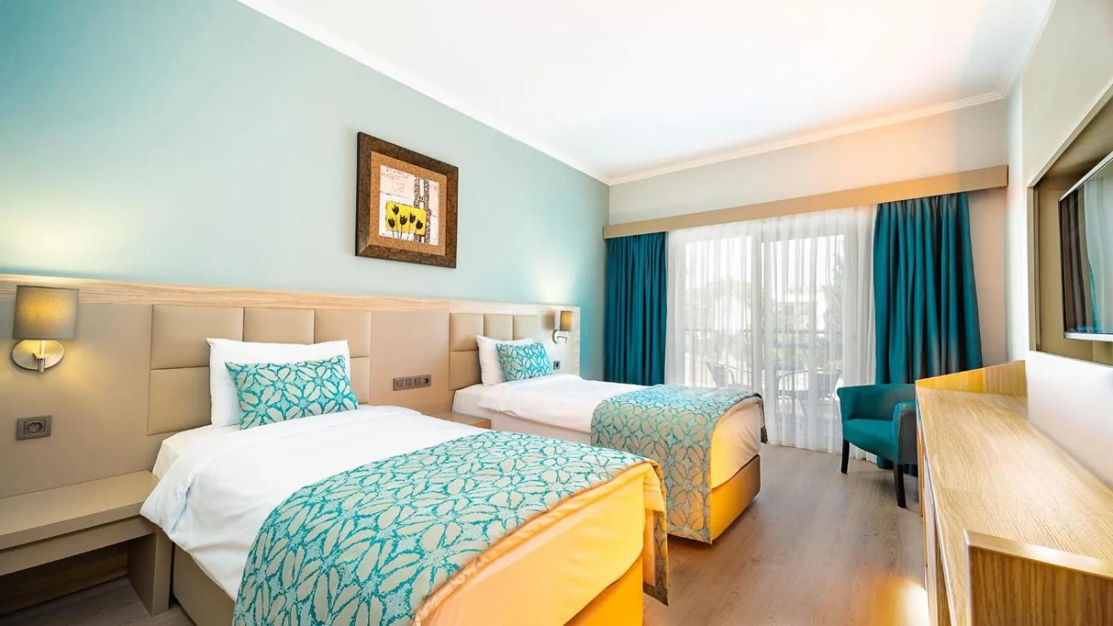 Photo of the whole room, Bed in Aqua Fantasy Aquapark Hotel & Spa - Ultra All Inclusive