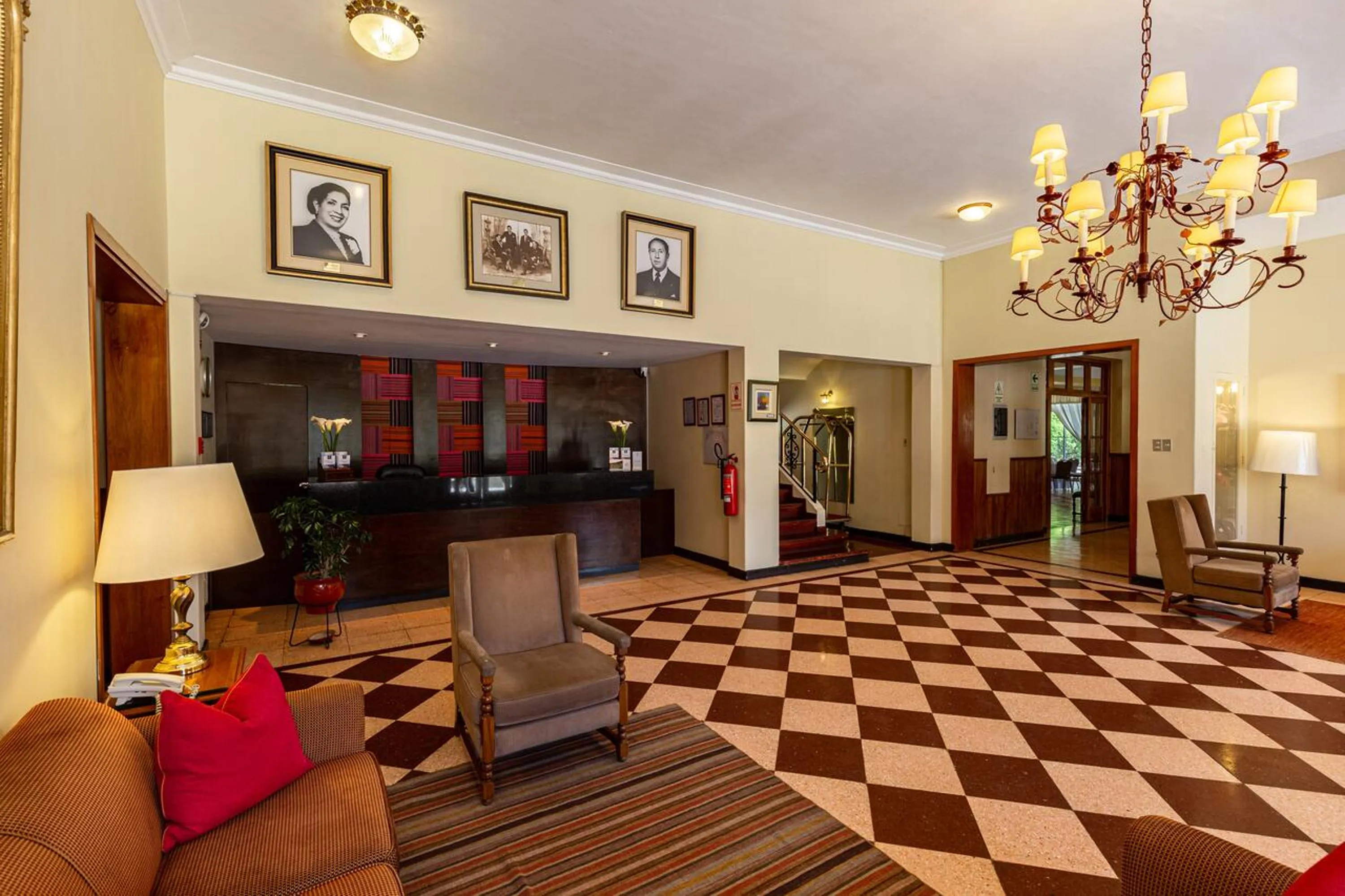 Lobby or reception in LP Los Portales Hotel Tarma