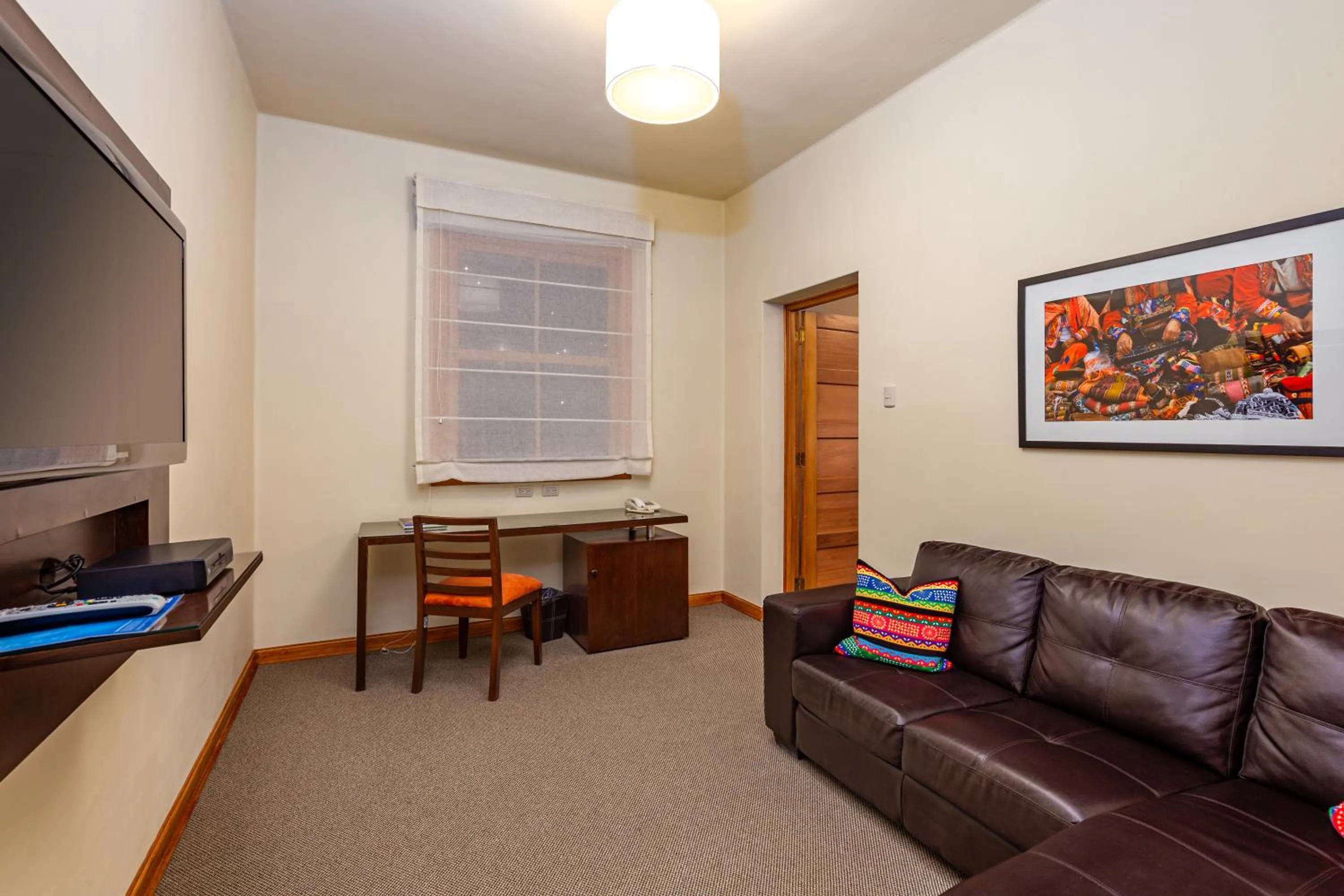 Living room in LP Los Portales Hotel Tarma