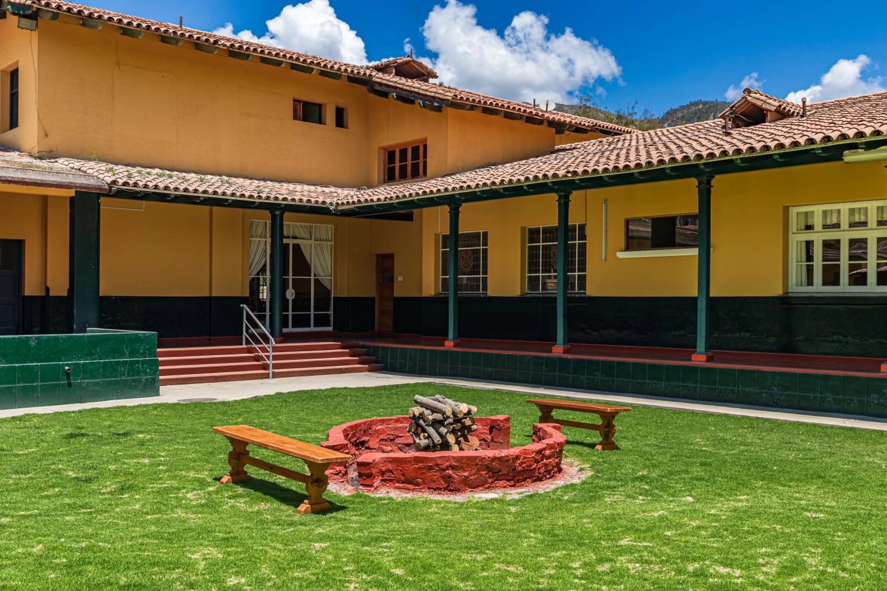 Garden in LP Los Portales Hotel Tarma