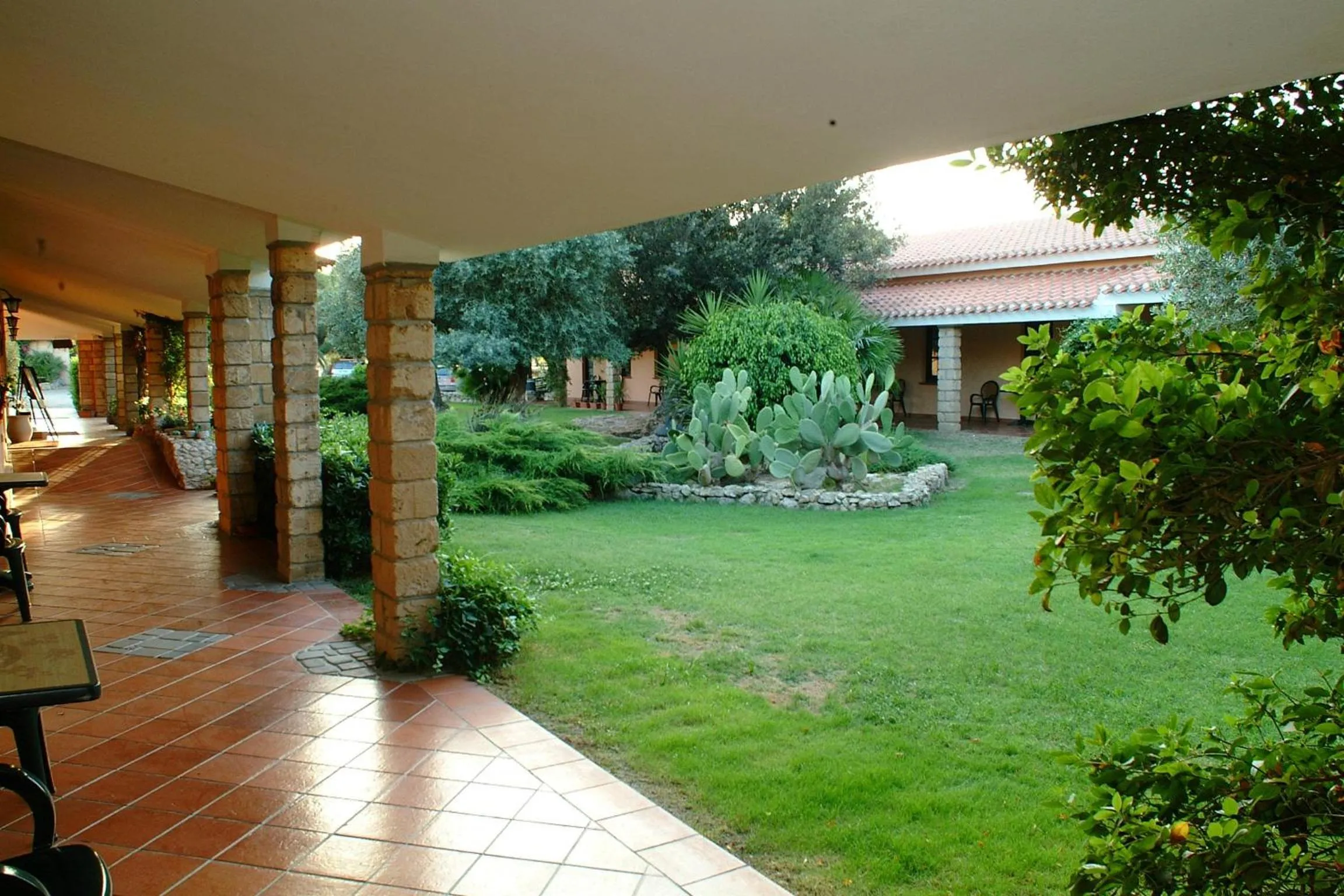 Garden view in Sa Pedrera Country Hotel