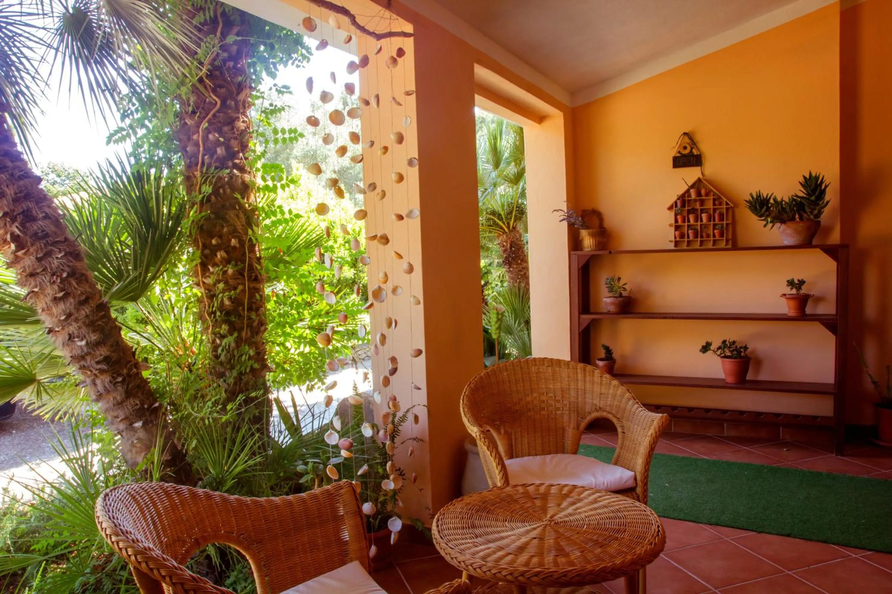 Patio in Sa Pedrera Country Hotel