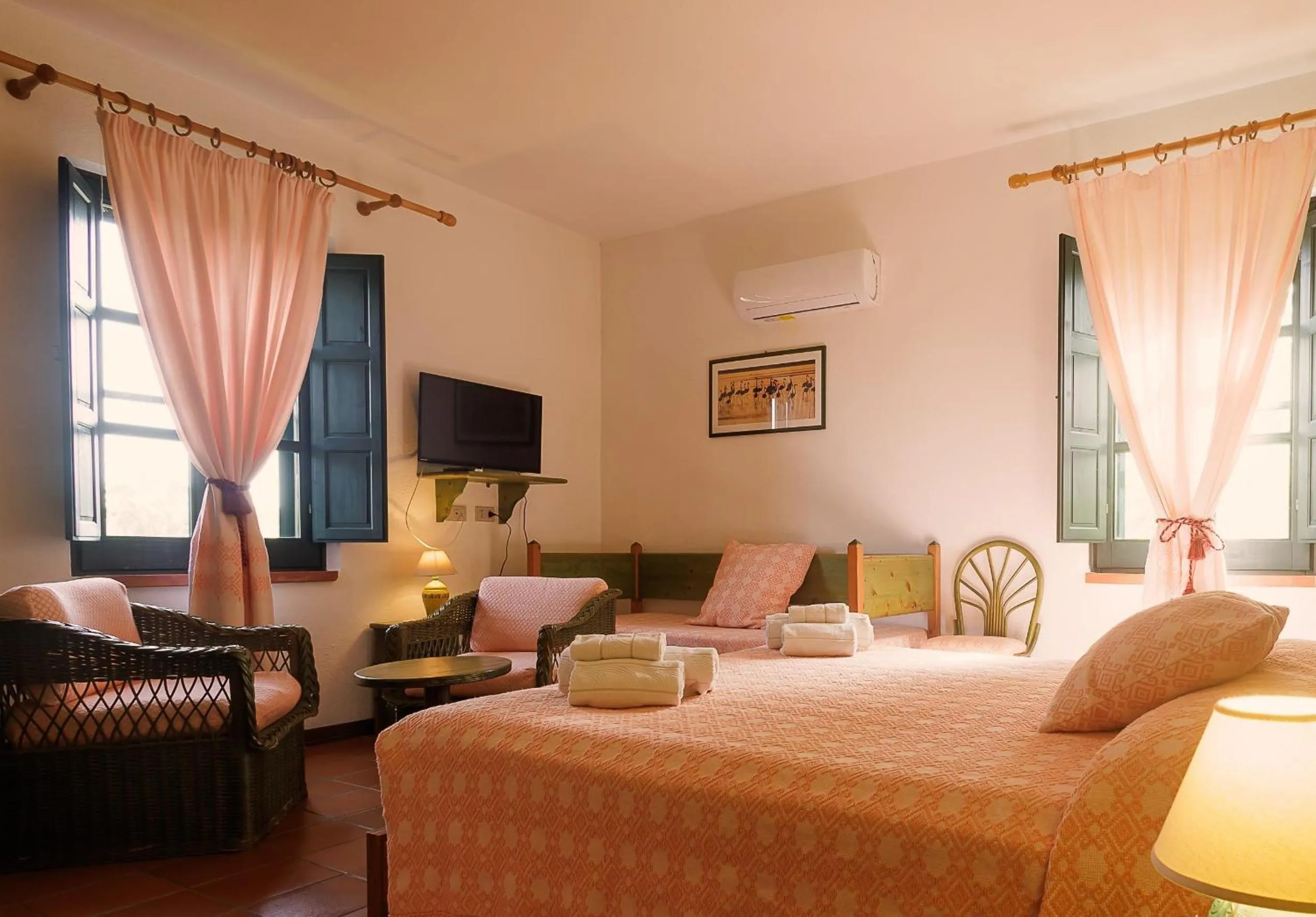 Bed in Sa Pedrera Country Hotel