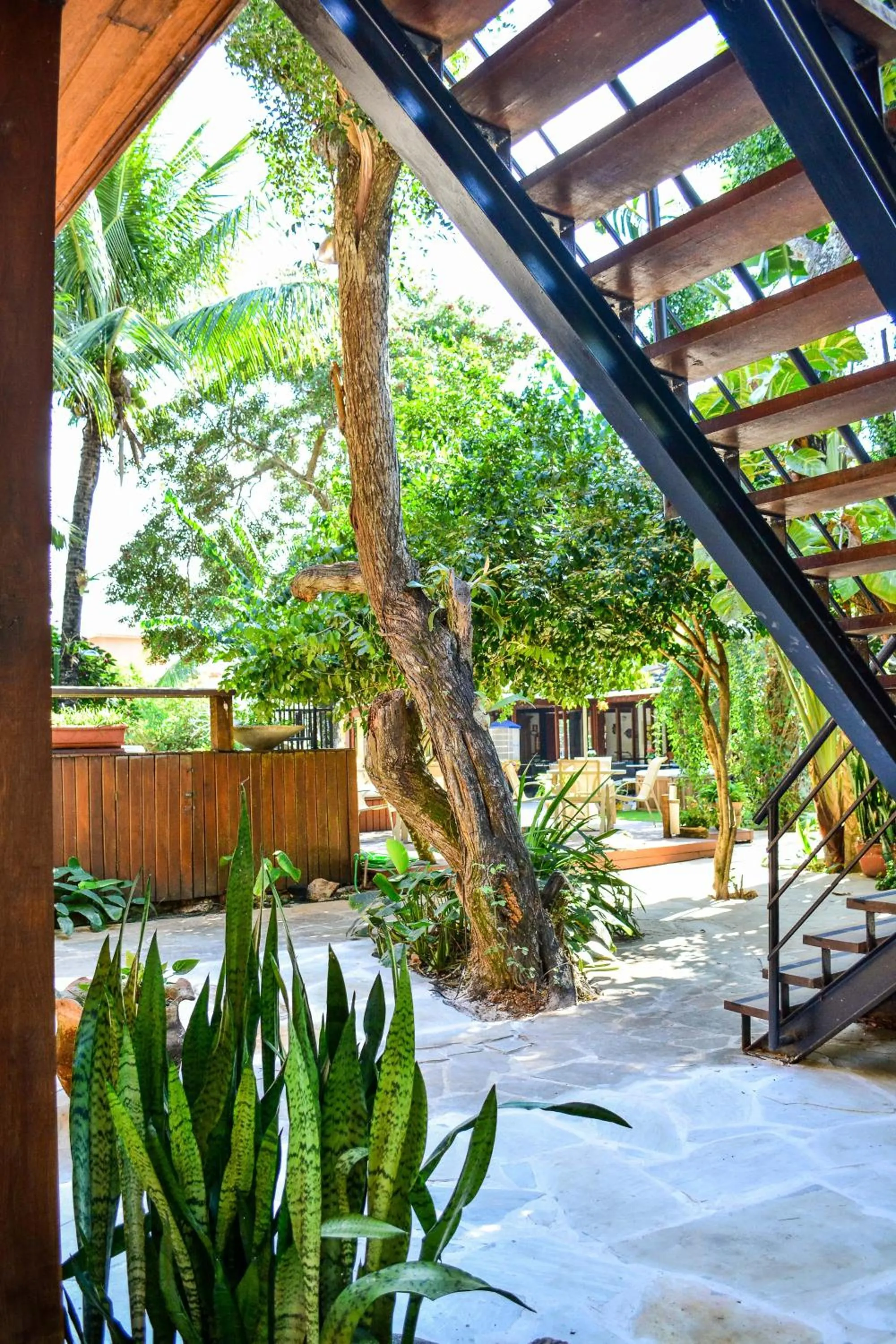 Balcony/Terrace in Pousada do Namorado
