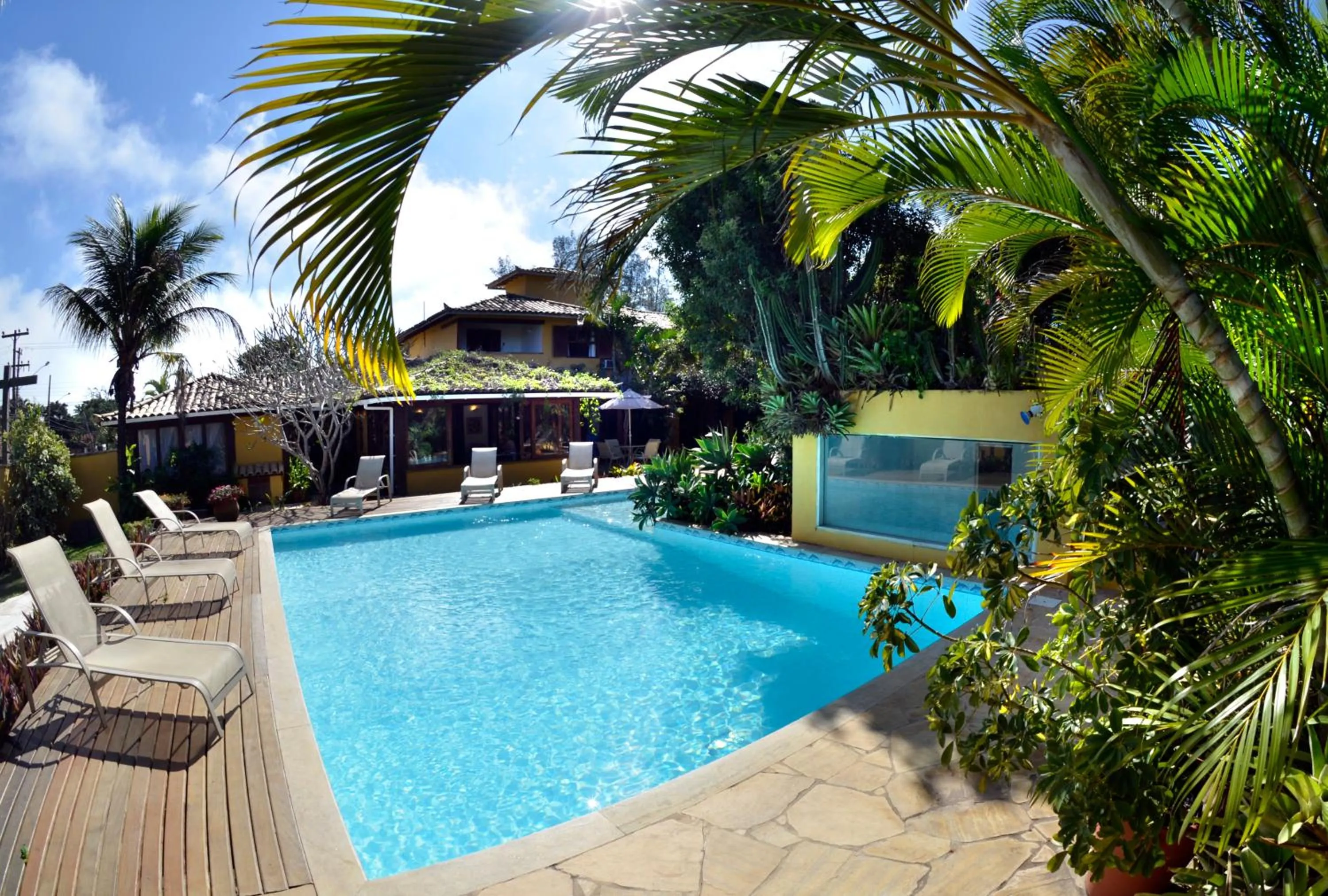 Swimming pool in Pousada do Namorado