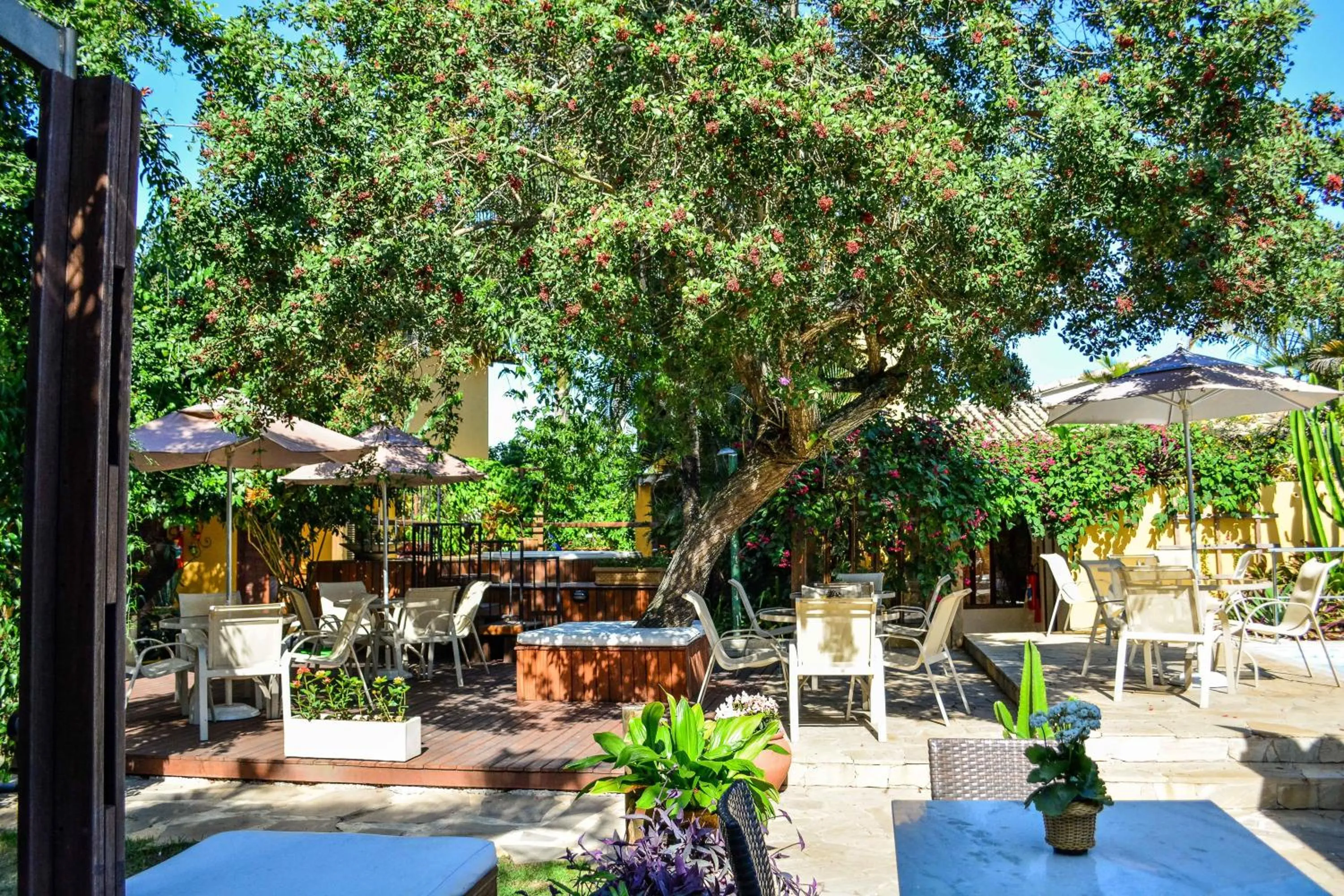 Floor plan in Pousada do Namorado