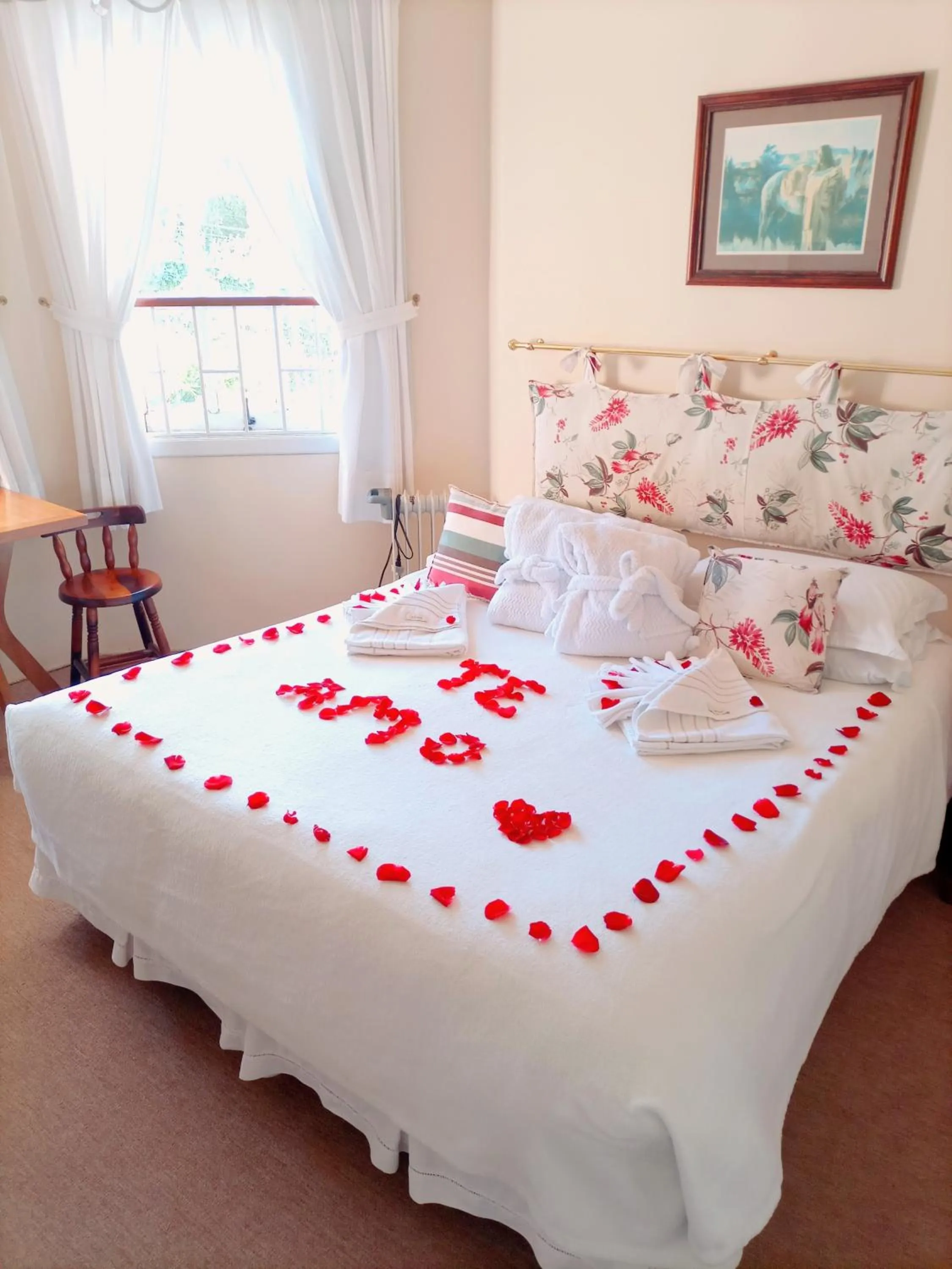 Bed in Pousada Confraria da Terra