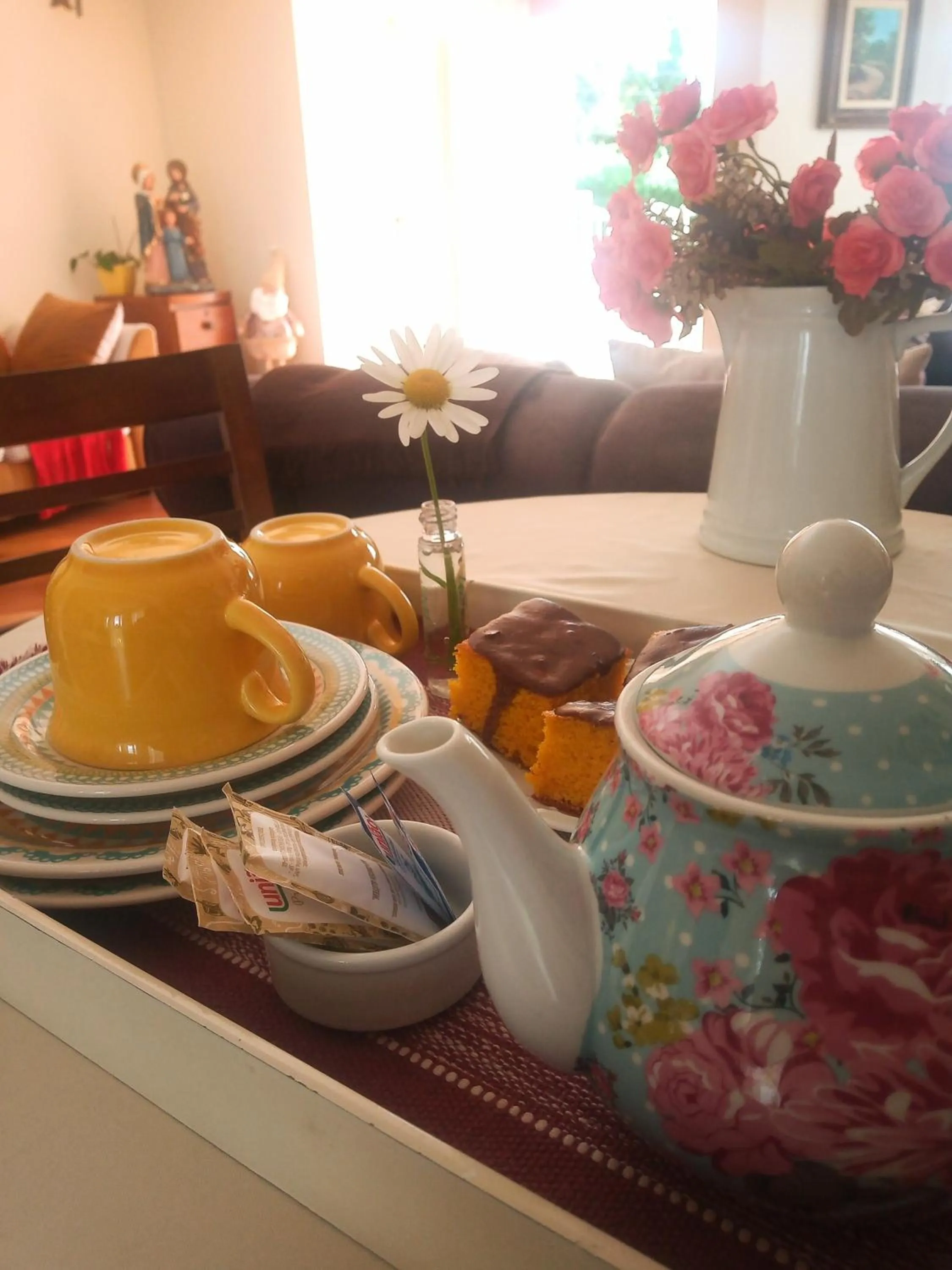 Coffee/tea facilities in Pousada Confraria da Terra