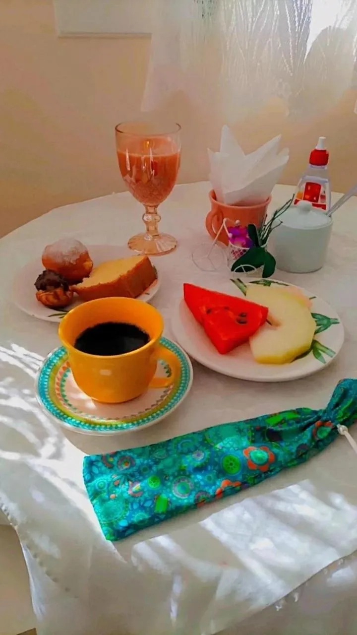 Breakfast in Pousada Confraria da Terra