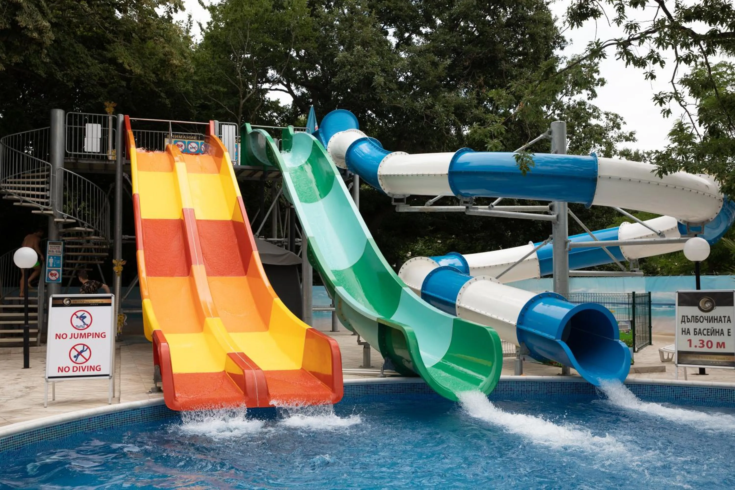 Aqua park in Prestige Deluxe Hotel Aquapark Club - All inclusive