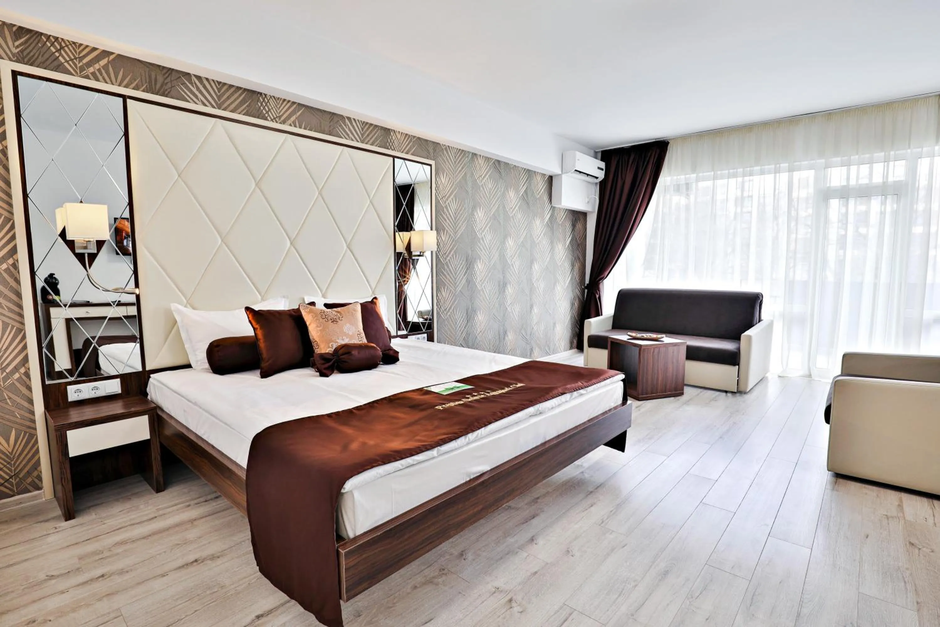 Bed in Prestige Deluxe Hotel Aquapark Club - All inclusive