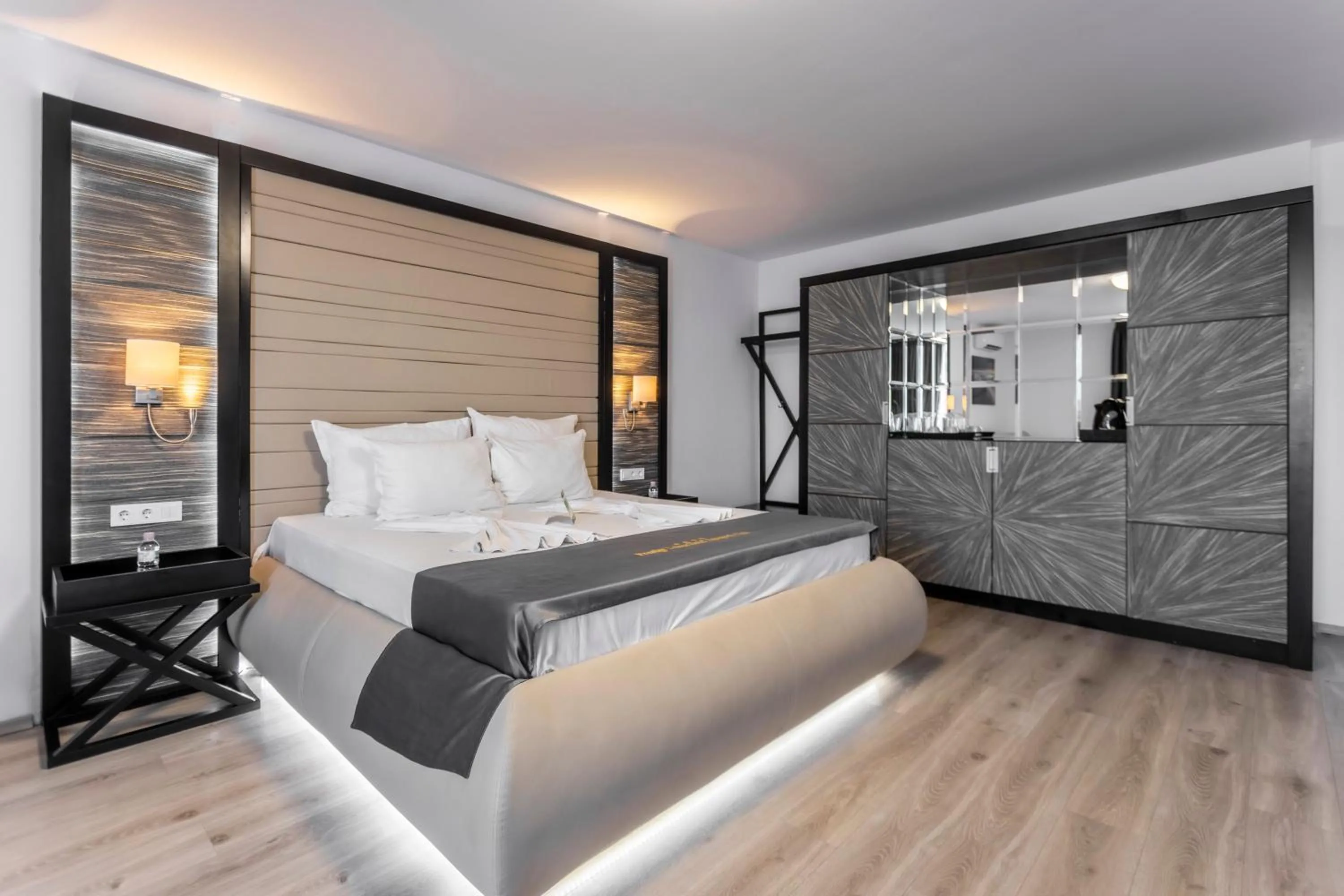 Bed in Prestige Deluxe Hotel Aquapark Club - All inclusive